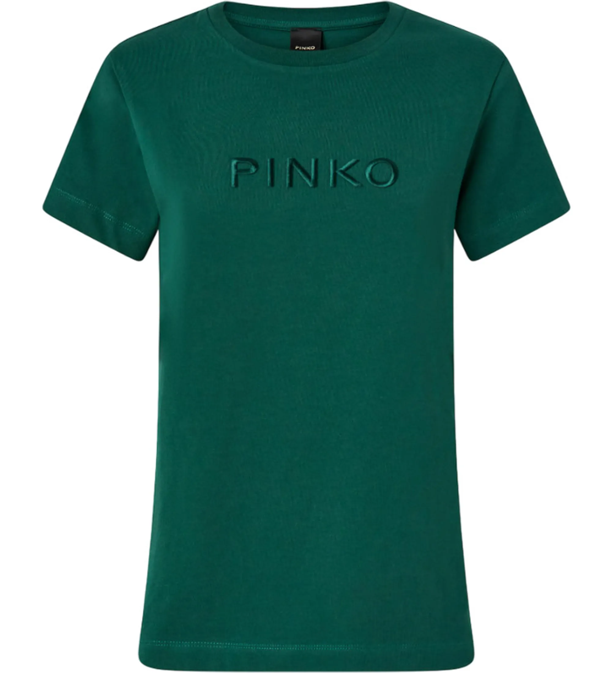Pinko B'Logo Embroidered T-Shirt' Petrol 101752A2Rd 154959