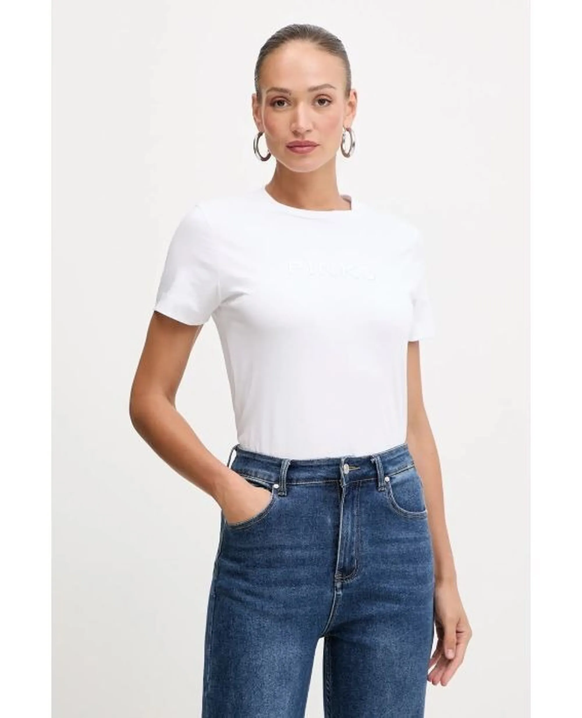 Pinko B'T-Shirt Start' White 101752A339 170154