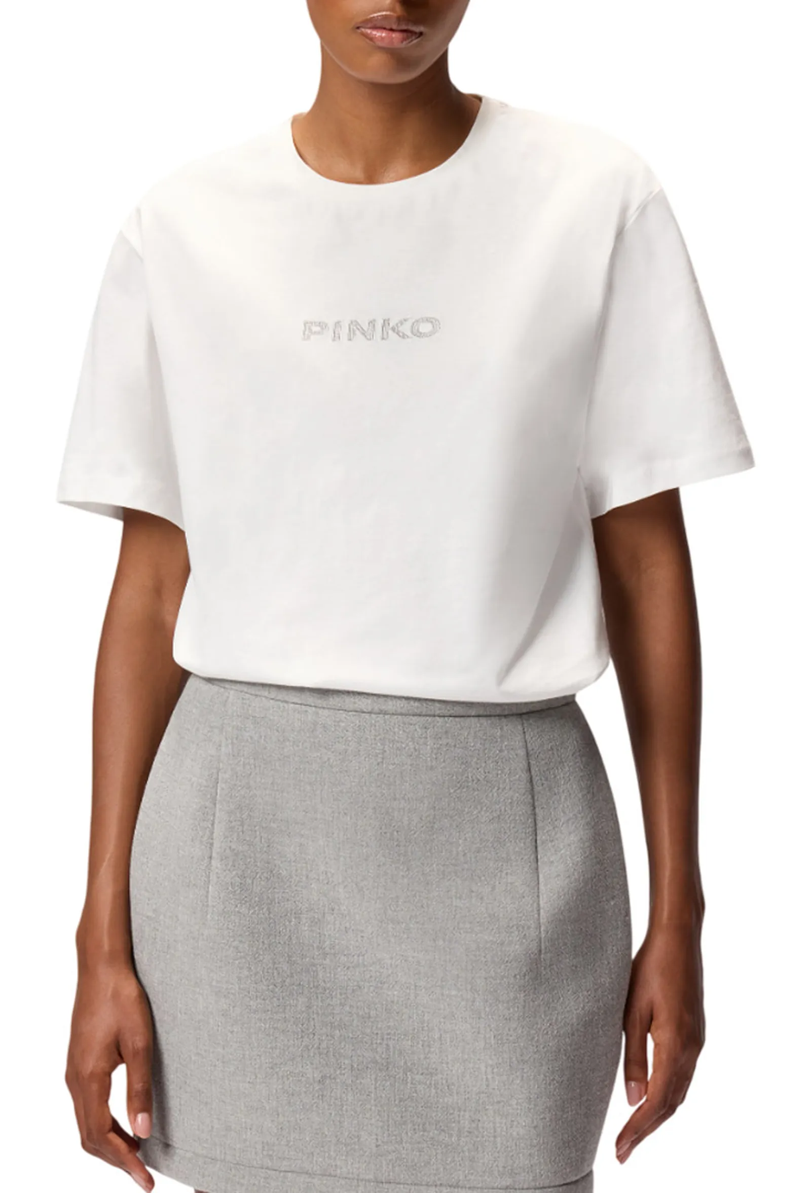 Pinko T-Shirt Strepitoso Bianco 105526A2S1 154856
