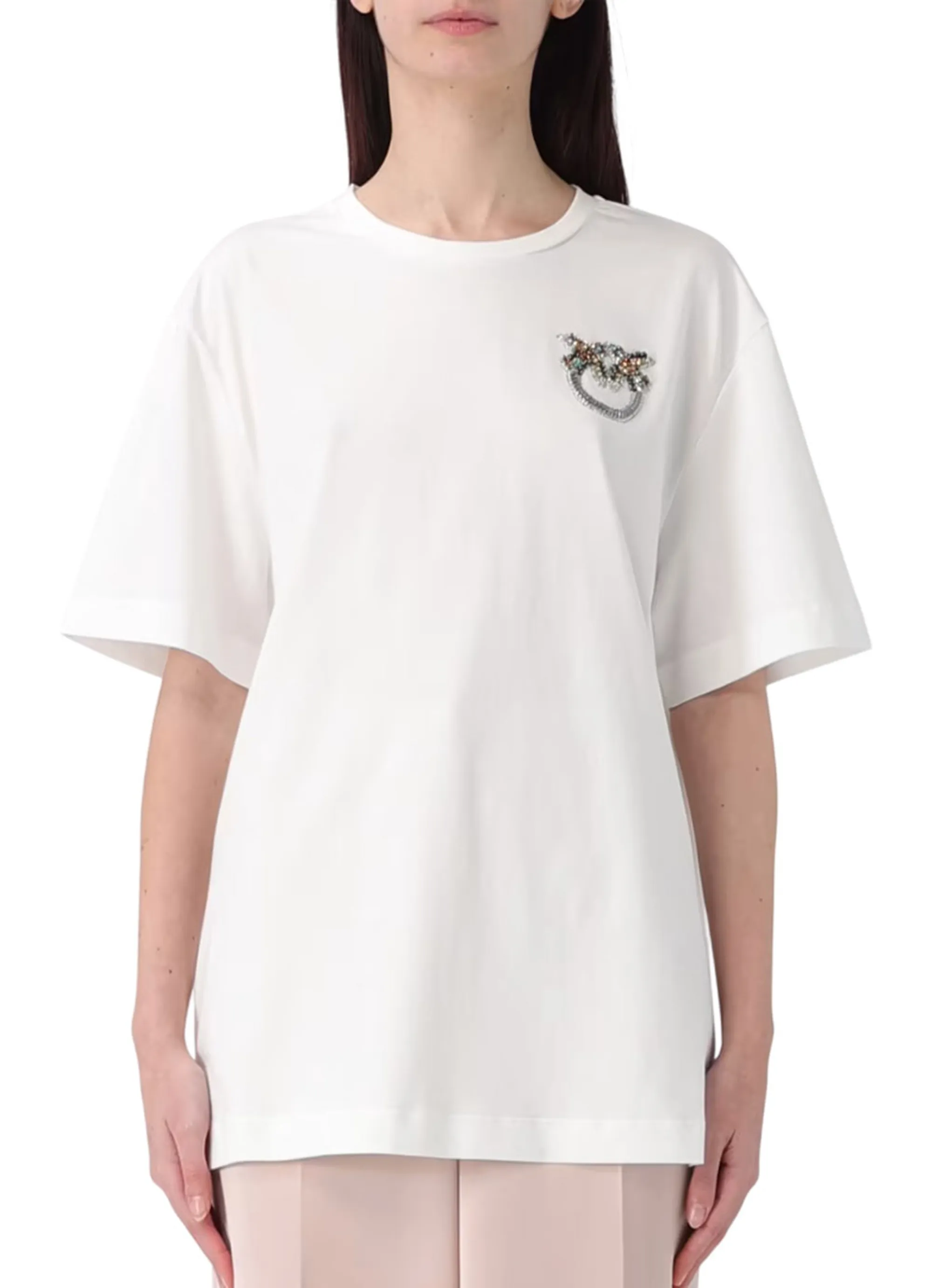 Pinko T-Shirt Strepitoso Bianco 105526A33F 170776