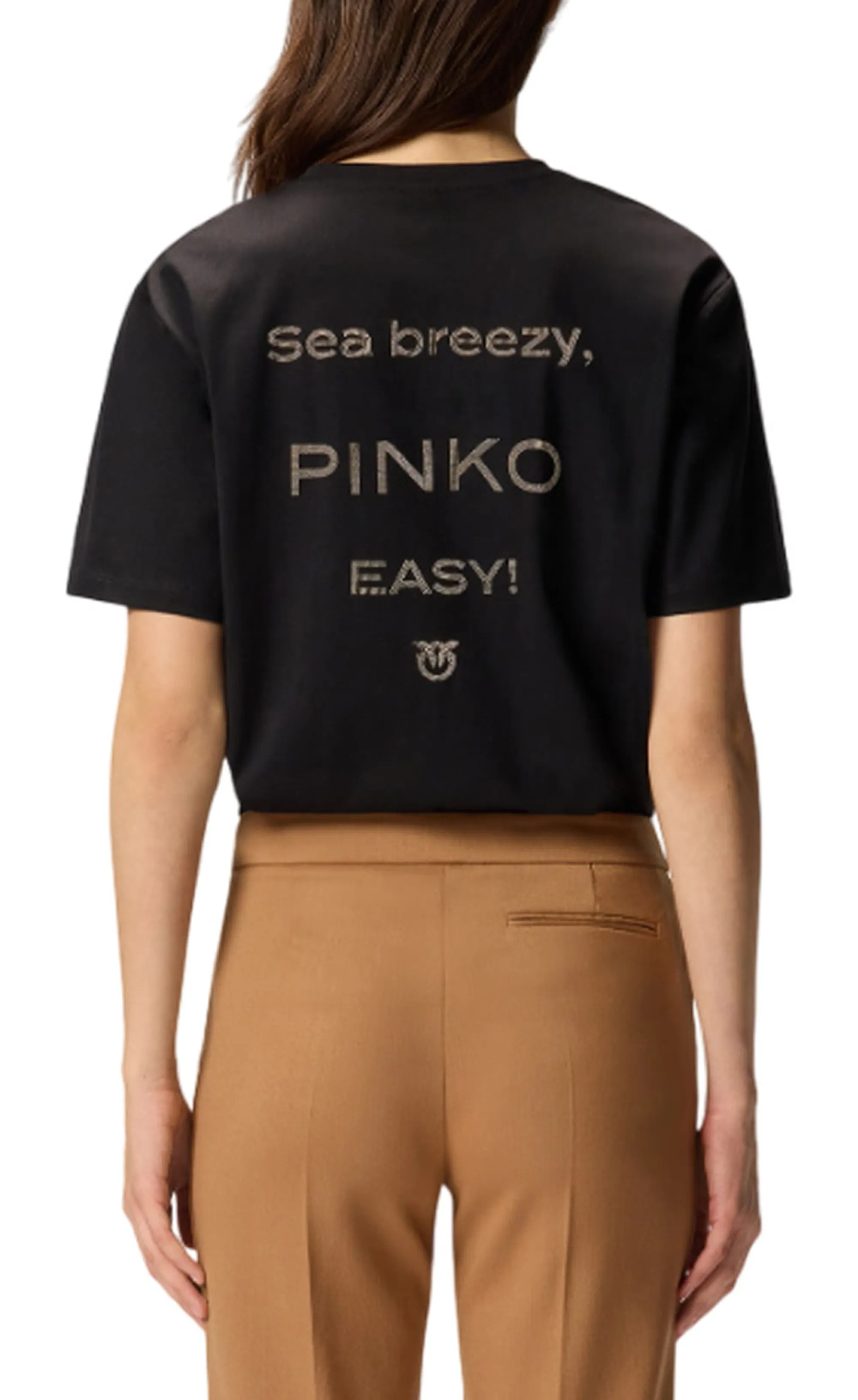 Pinko B'Amazing T-Shirt' Black 105526A2Rm 154874