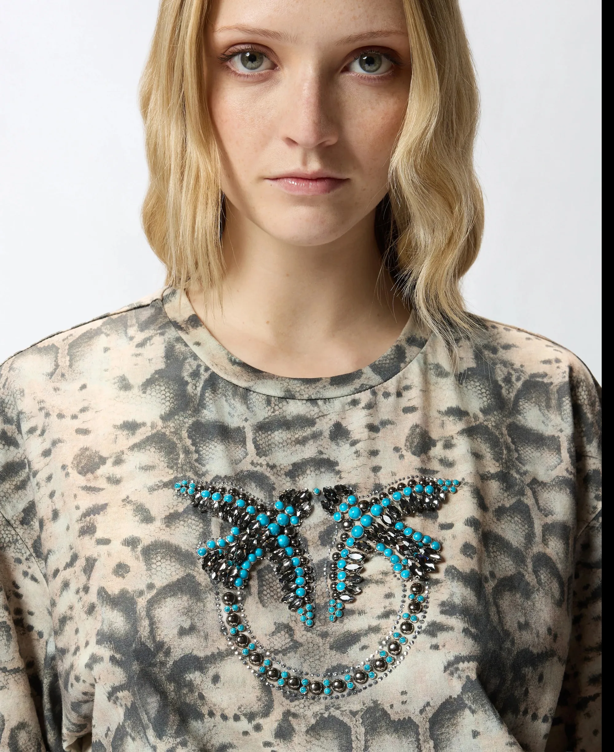 Pinko B'T-Shirt Terni' Beige 106921A3C8 173667