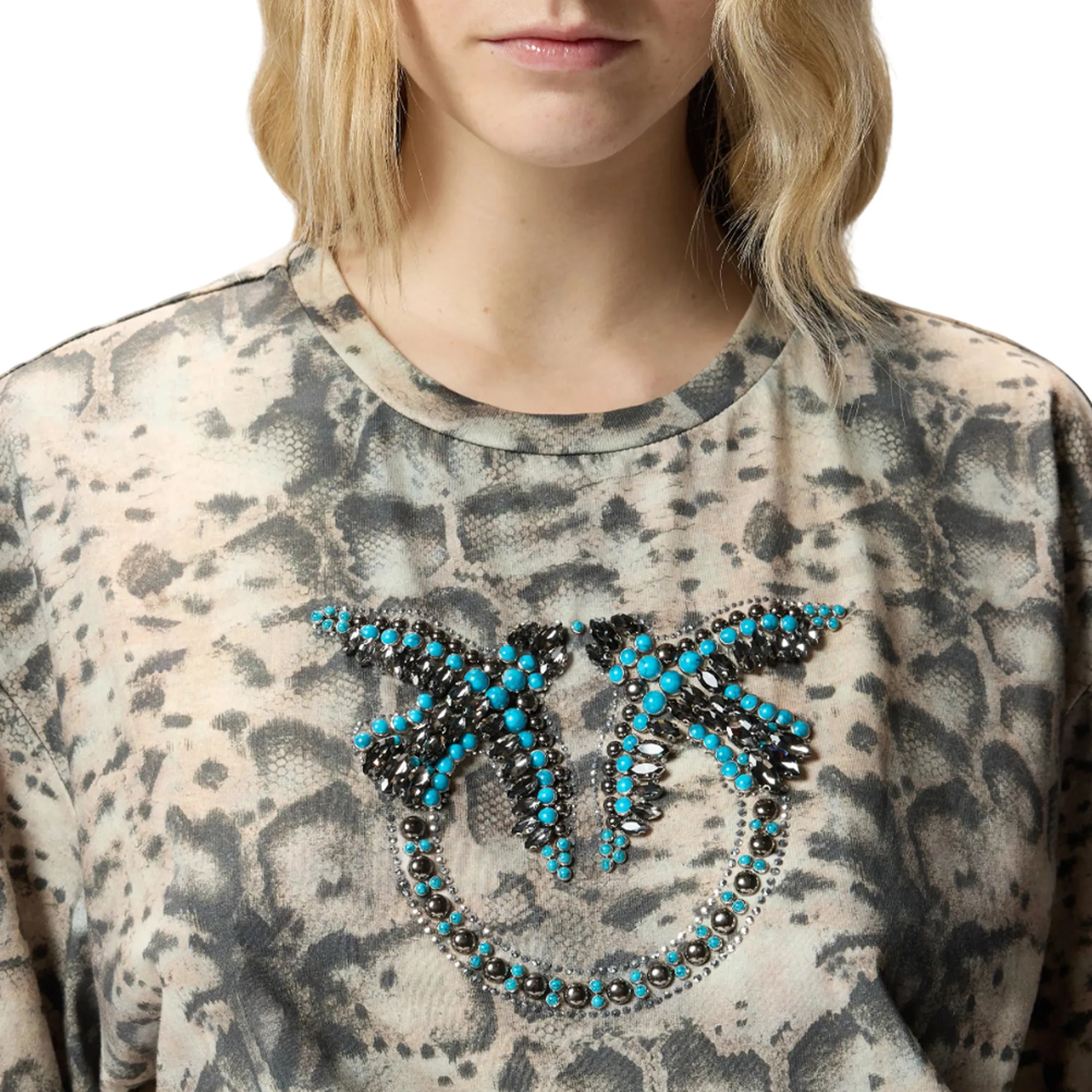 Pinko B'T-Shirt Terni' Beige 106921A3C8 176546