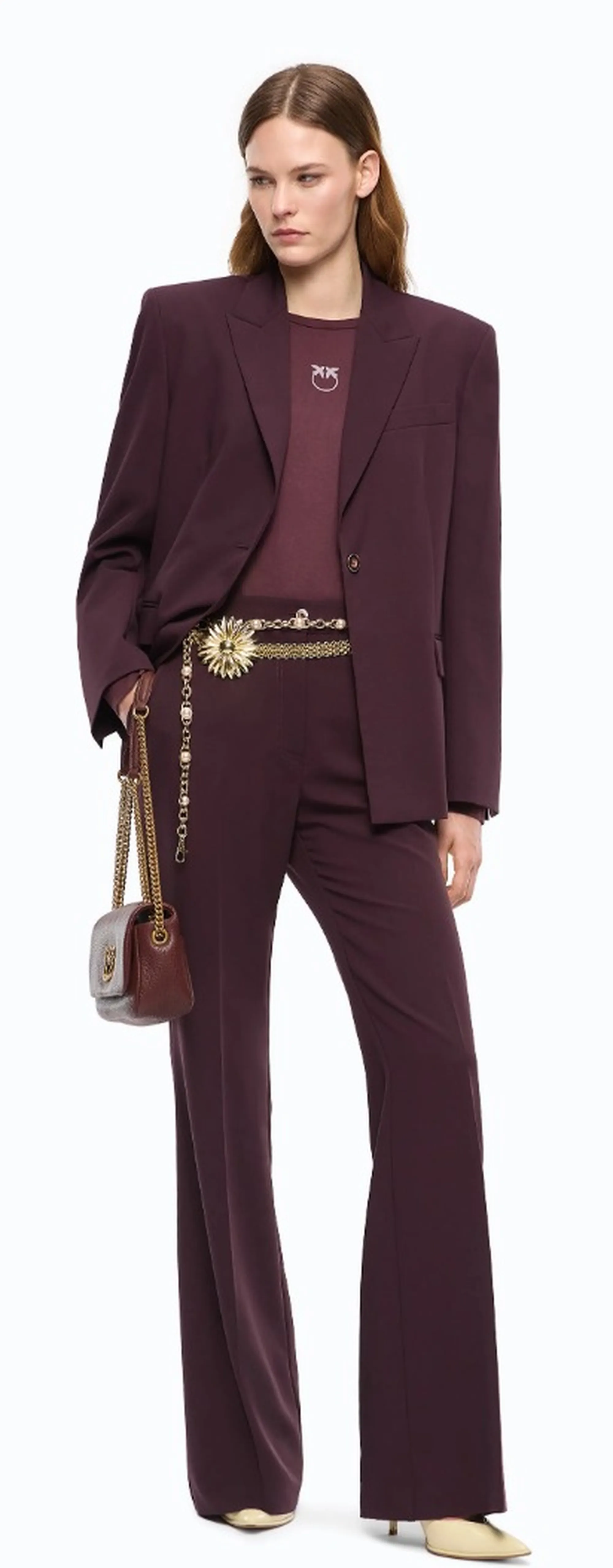 Pinko T-Shirt Toblino Bordeaux 107292A3Hp 185954
