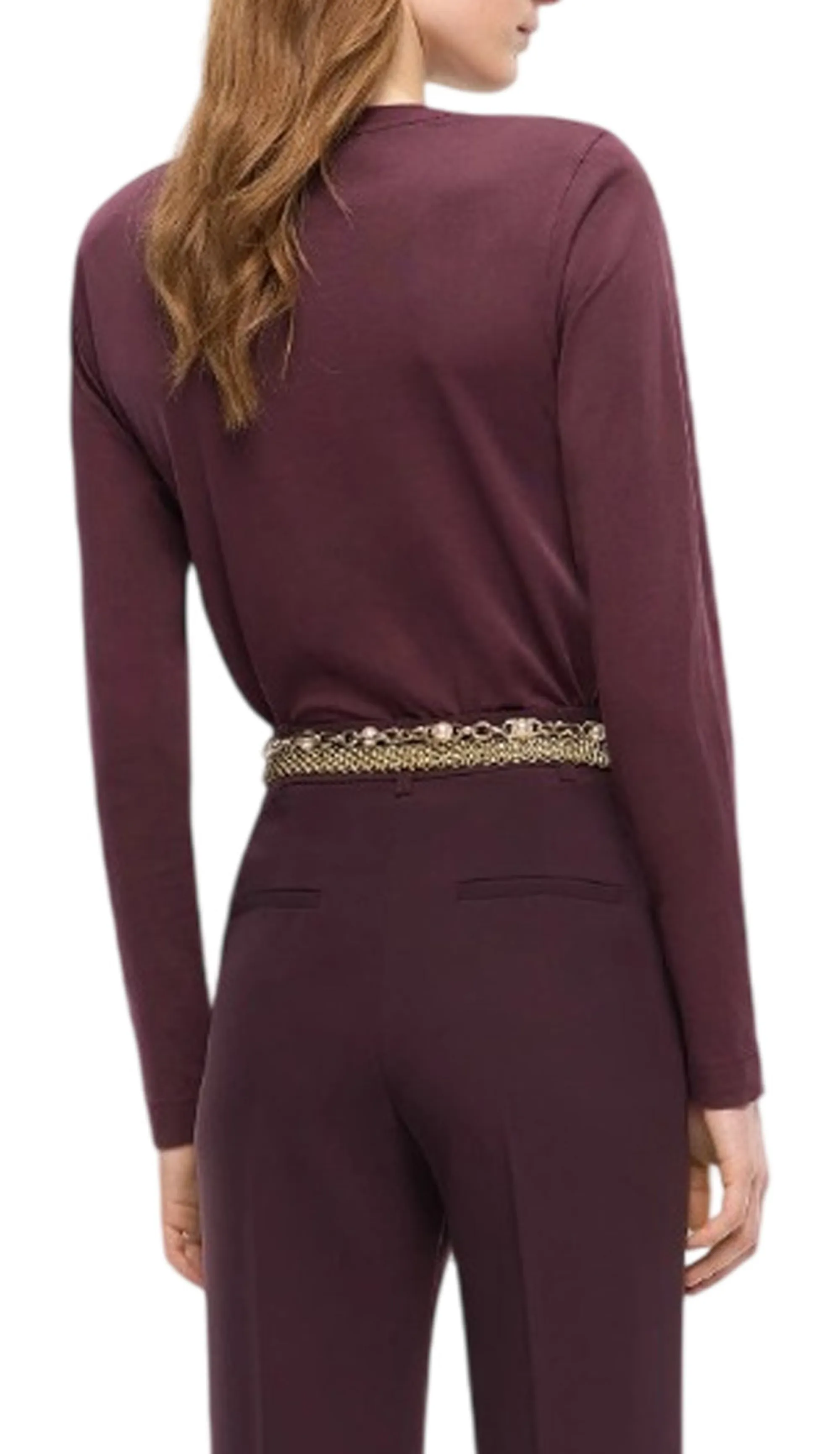 Pinko T-Shirt Toblino Bordeaux 107292A3Hp 186654