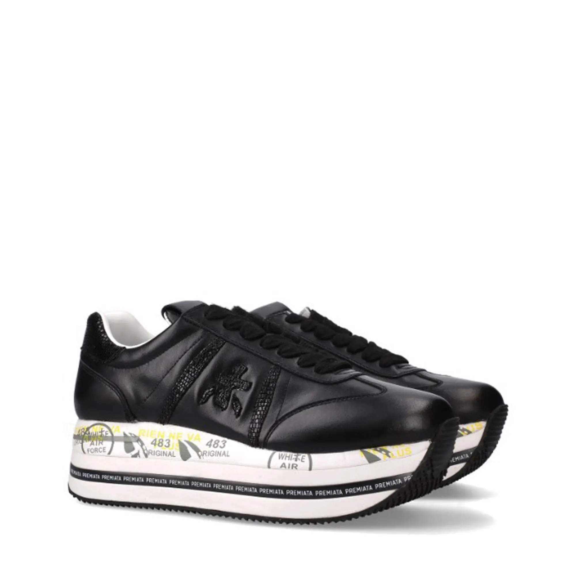 Premiata B'Sneakers Beth 7107' Black Beth 7107 166161