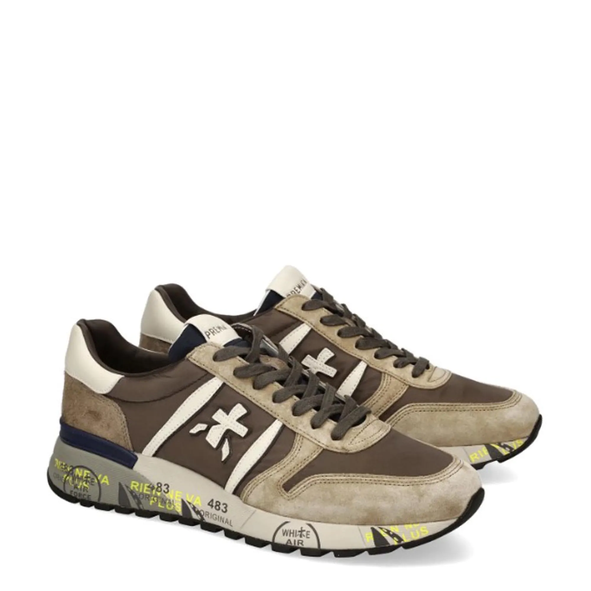 Premiata B'Sneakers Lander 7704' Brown Lander 7704 162363