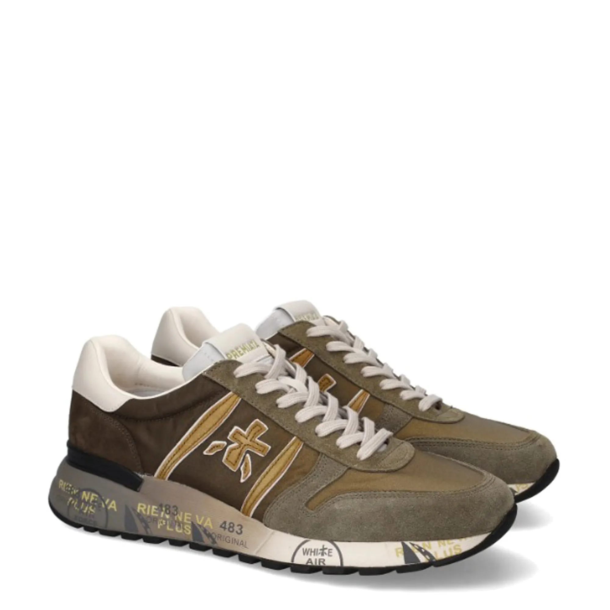 Premiata B'Sneakers Lander 8009' Brown Lander 8009 181722