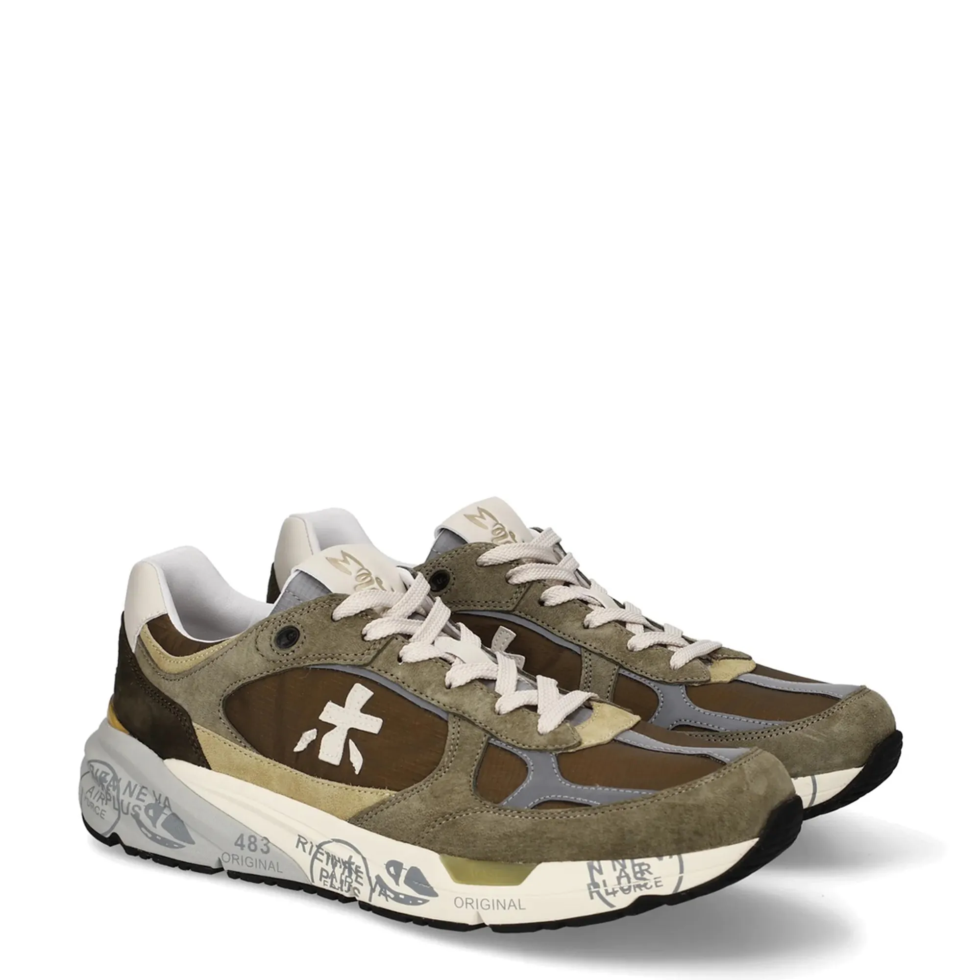 Premiata B'Sneakers Mase 25 8022' Dark Green Mase25 8022 173198