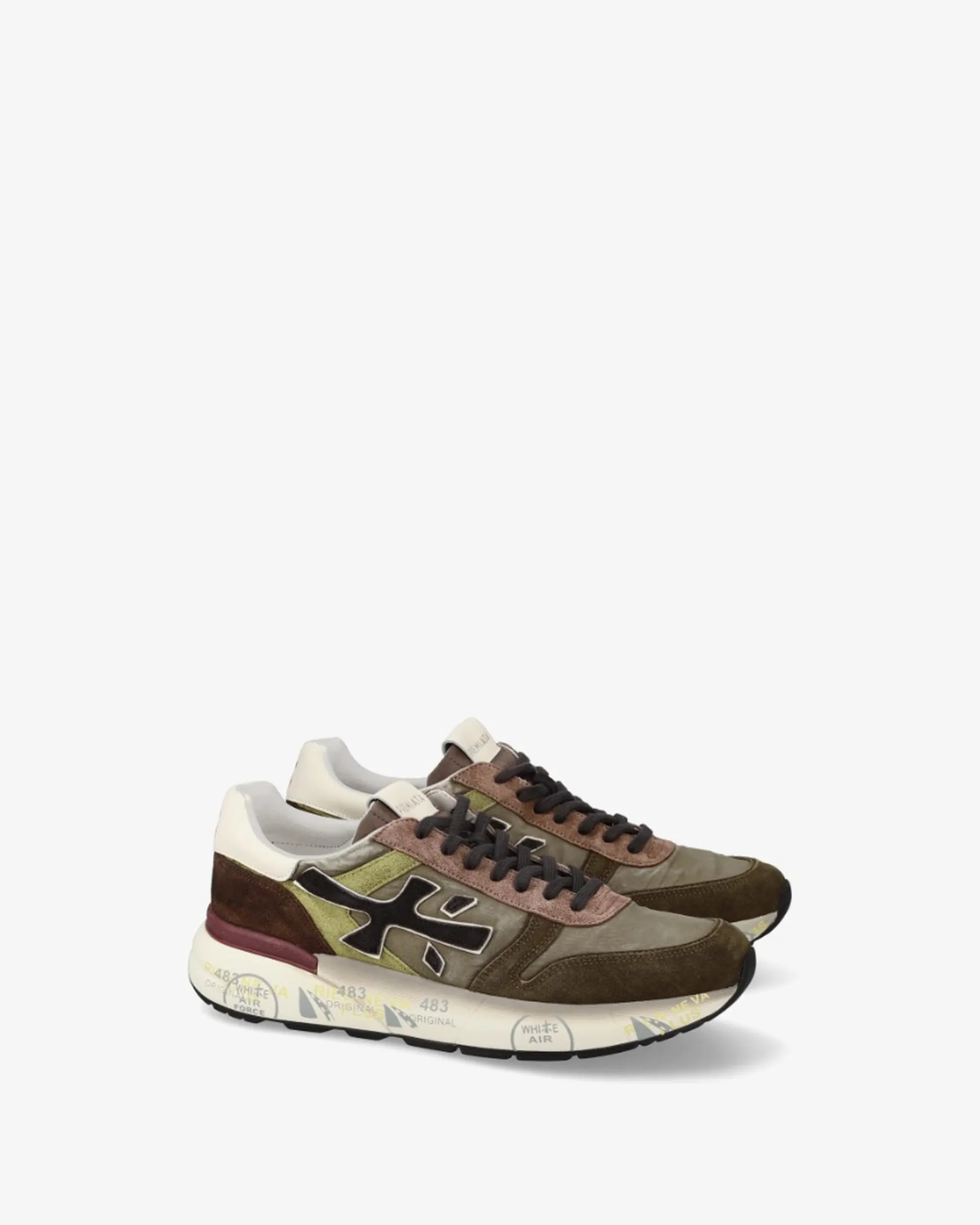 Premiata B'Sneakers Mick 7717' Olive Mick7717 198526