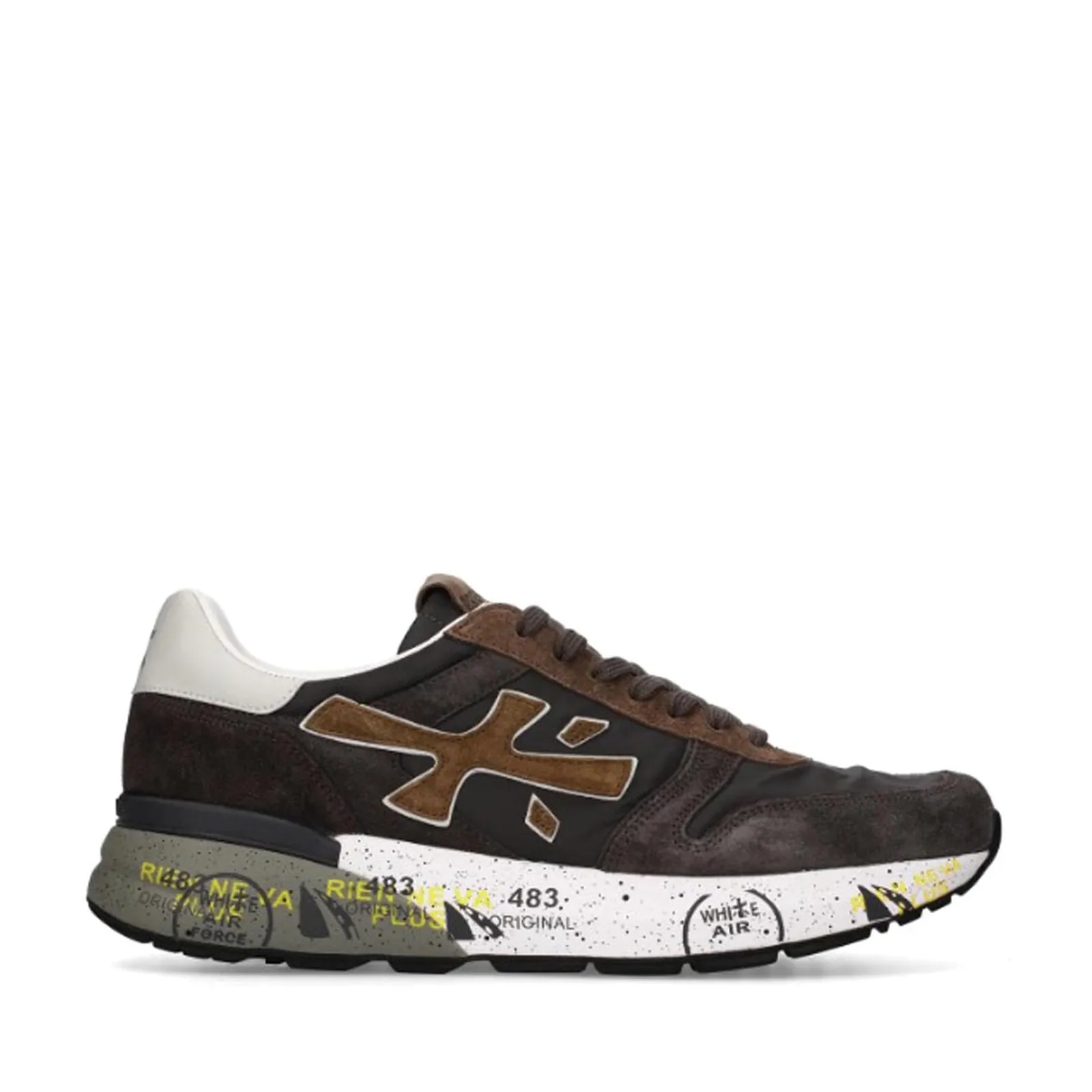 Premiata Sneakers Mick 8432 Marrone Scuro Mick8432 191940