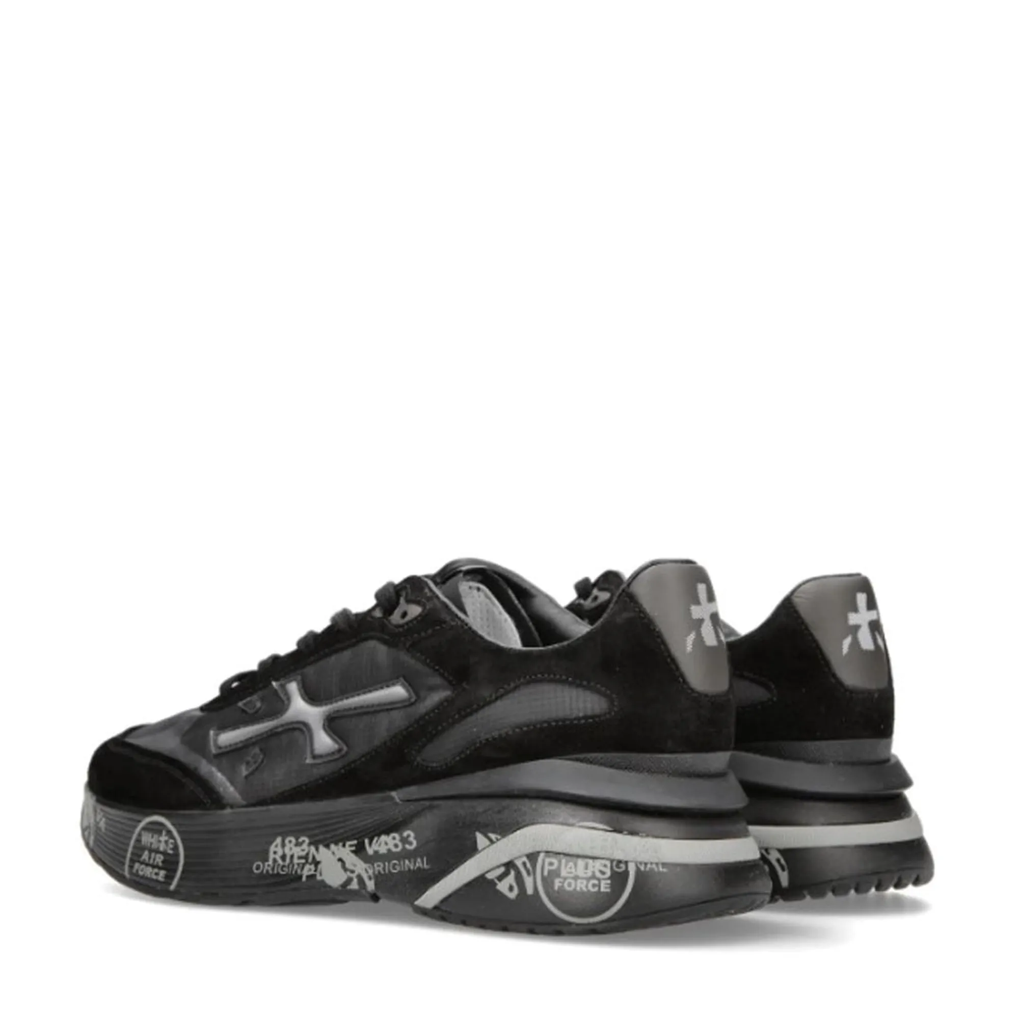 Premiata B'Sneakers Moerun 6445' Black Moerun6445 201620