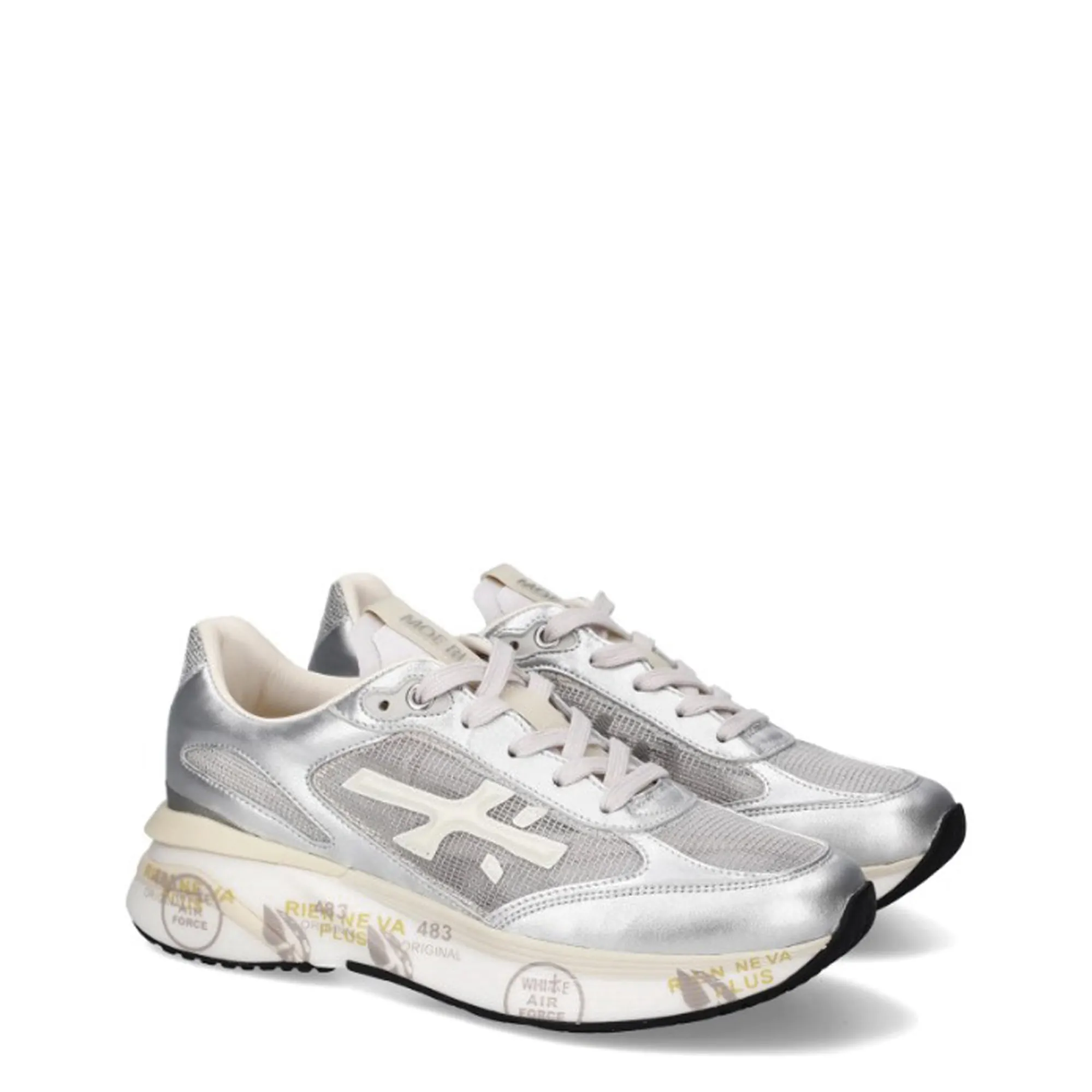 Premiata B'Sneakers Moerund 8084' Silver Moerund 8084 180408