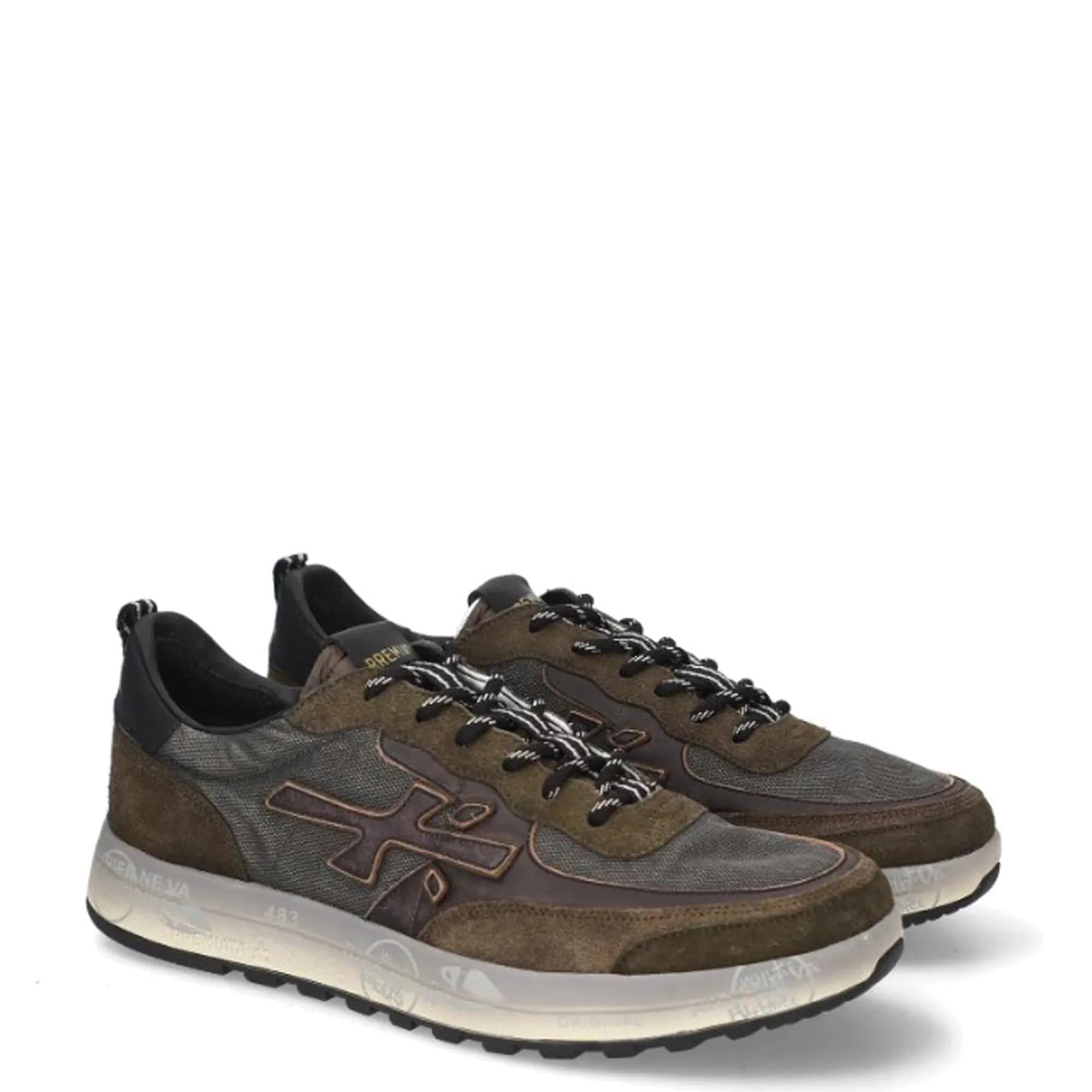 Premiata B'Sneakers Nous 8685' Olive Nous8685 191911