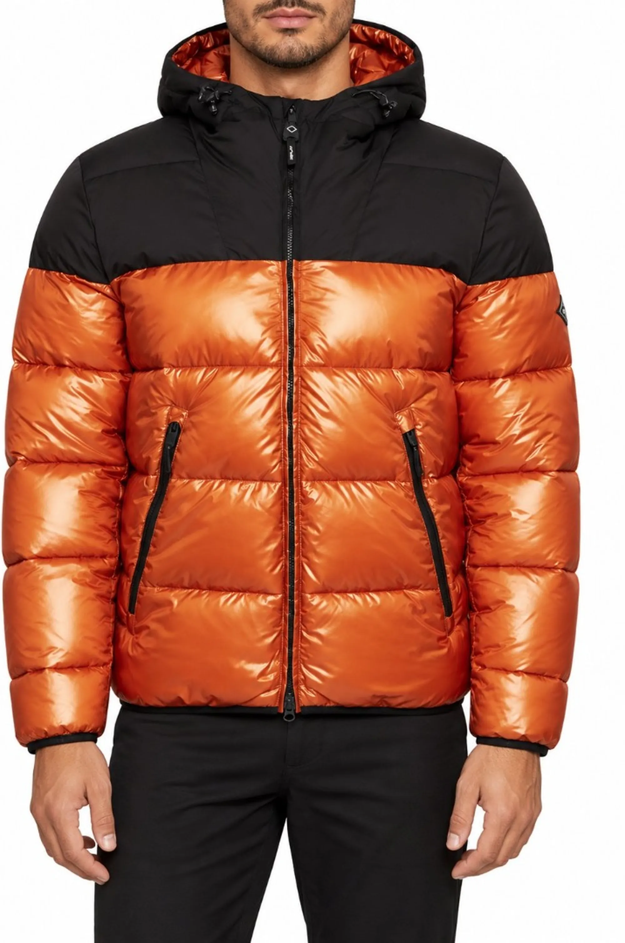Replay B'Down Filled Comforter' Rust M8183A84174 198743