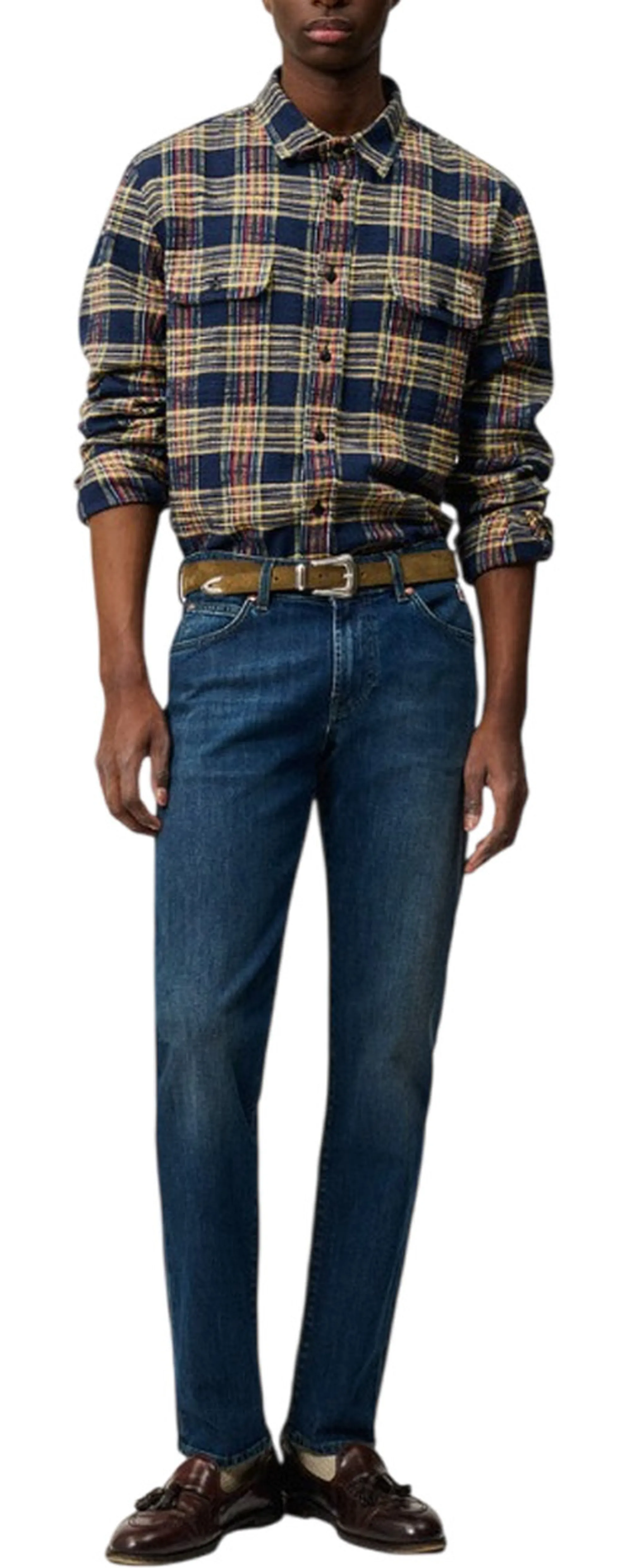 Roy Rogers B'Jeans 517 Special Newham' Blue Denim Rru110Ce083100 192109