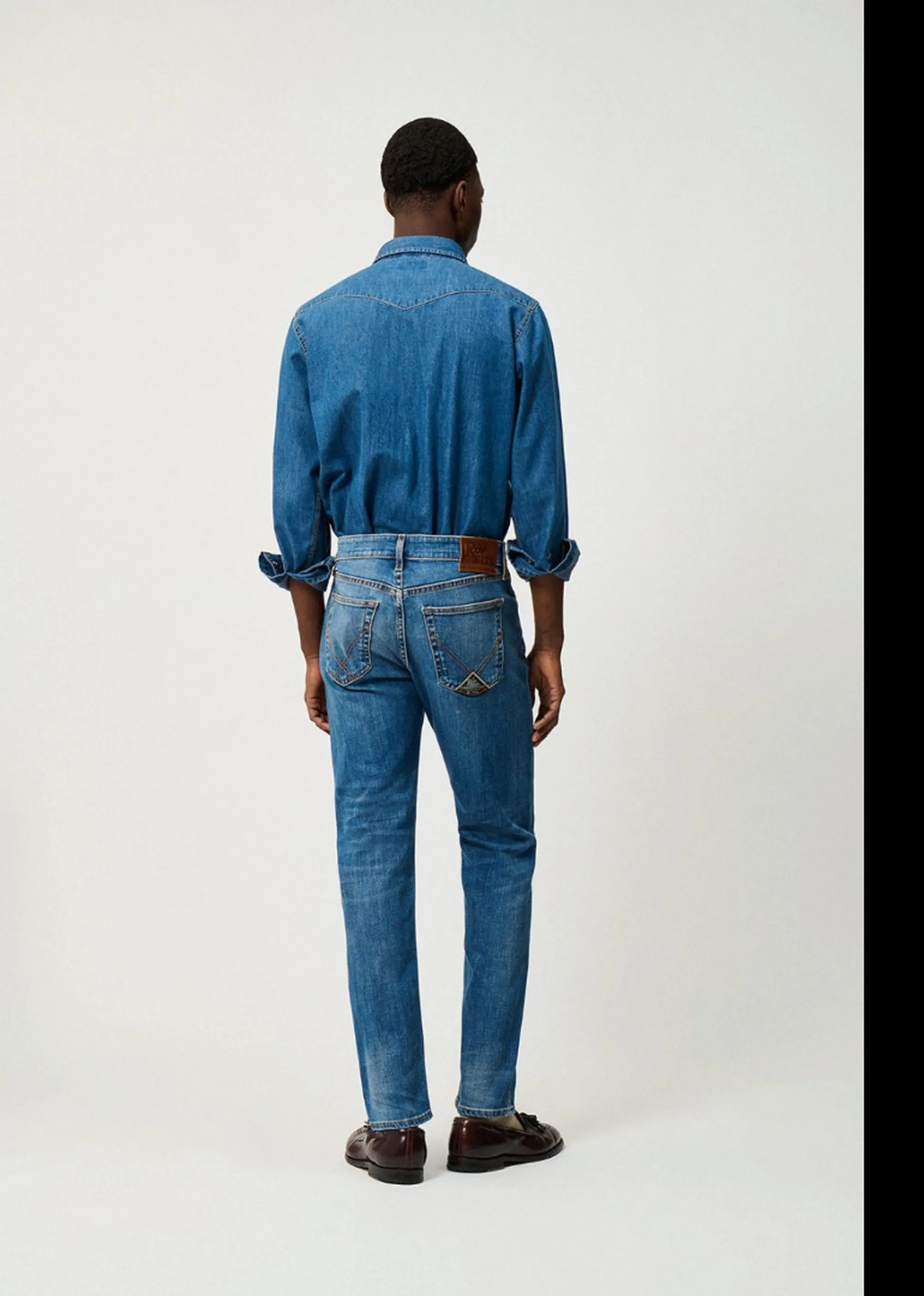 Roy Rogers B'Jeans New 529 Recycled Canon' Blue Denim Rru118D6433247 190773