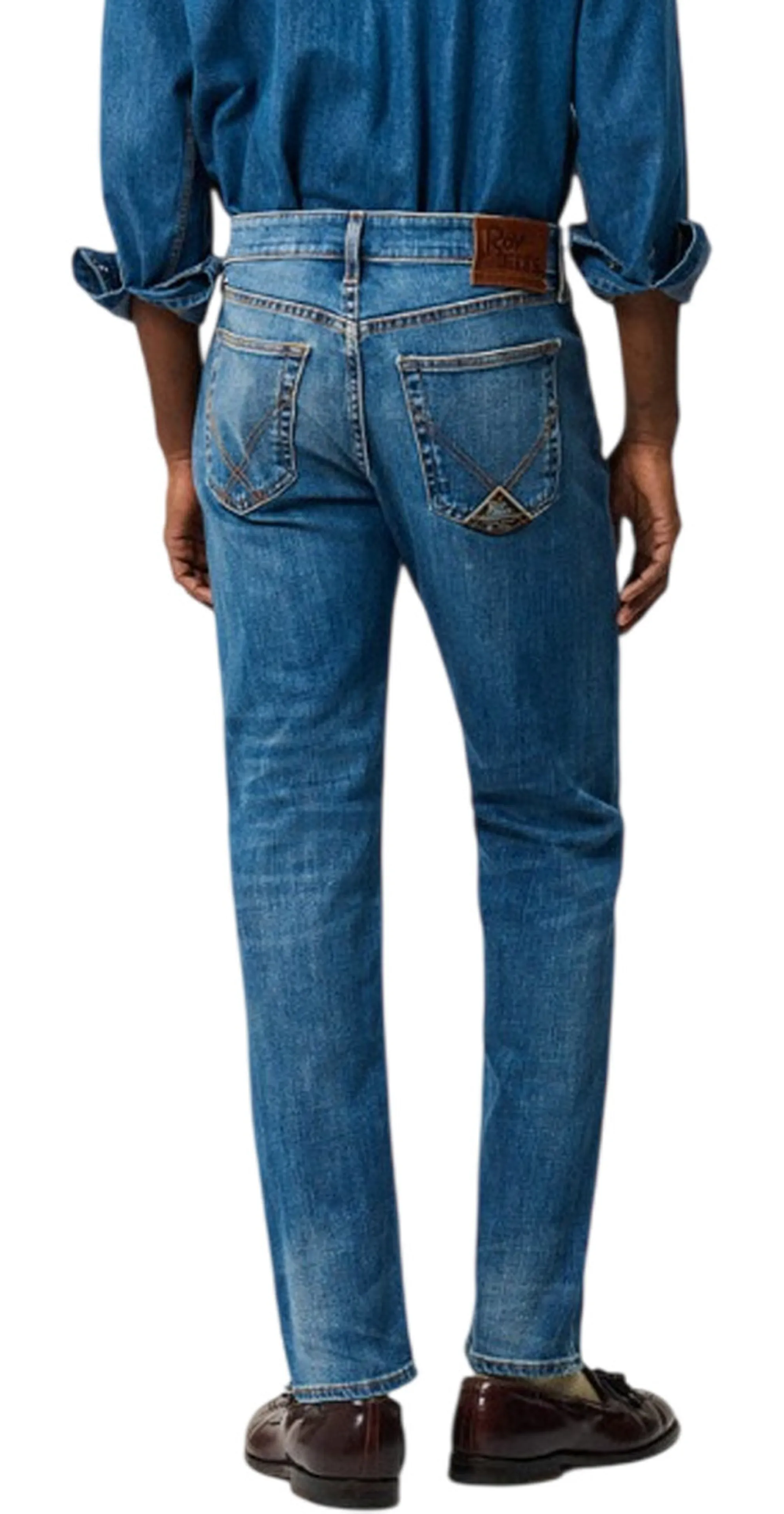 Roy Rogers B'Jeans New 529 Recycled Canon' Blue Denim Rru118D6433247 192117