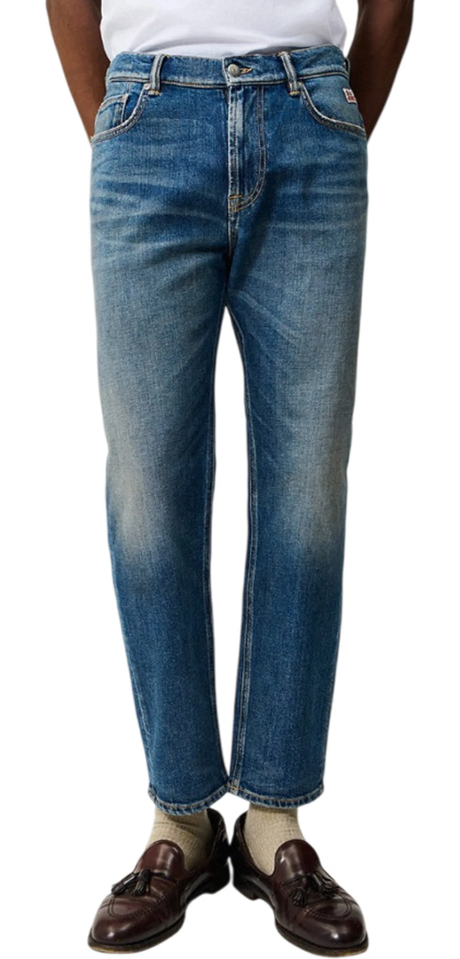 Roy Rogers Jeans Re-Search Jeans Dapper Alabama Denim Blu Rsc002D6123257 192222