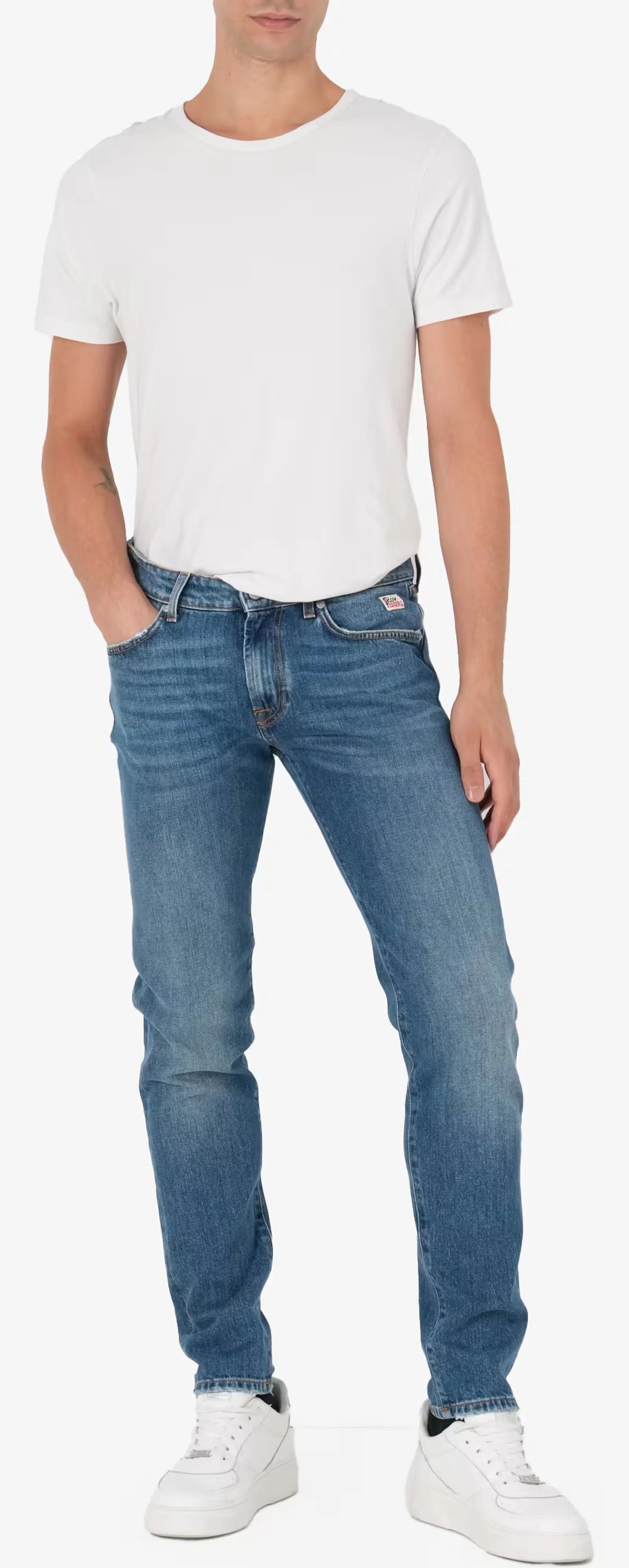 Roy Rogers B'Jeans Slim Leland' Light Denim Rru075D6452982 157143