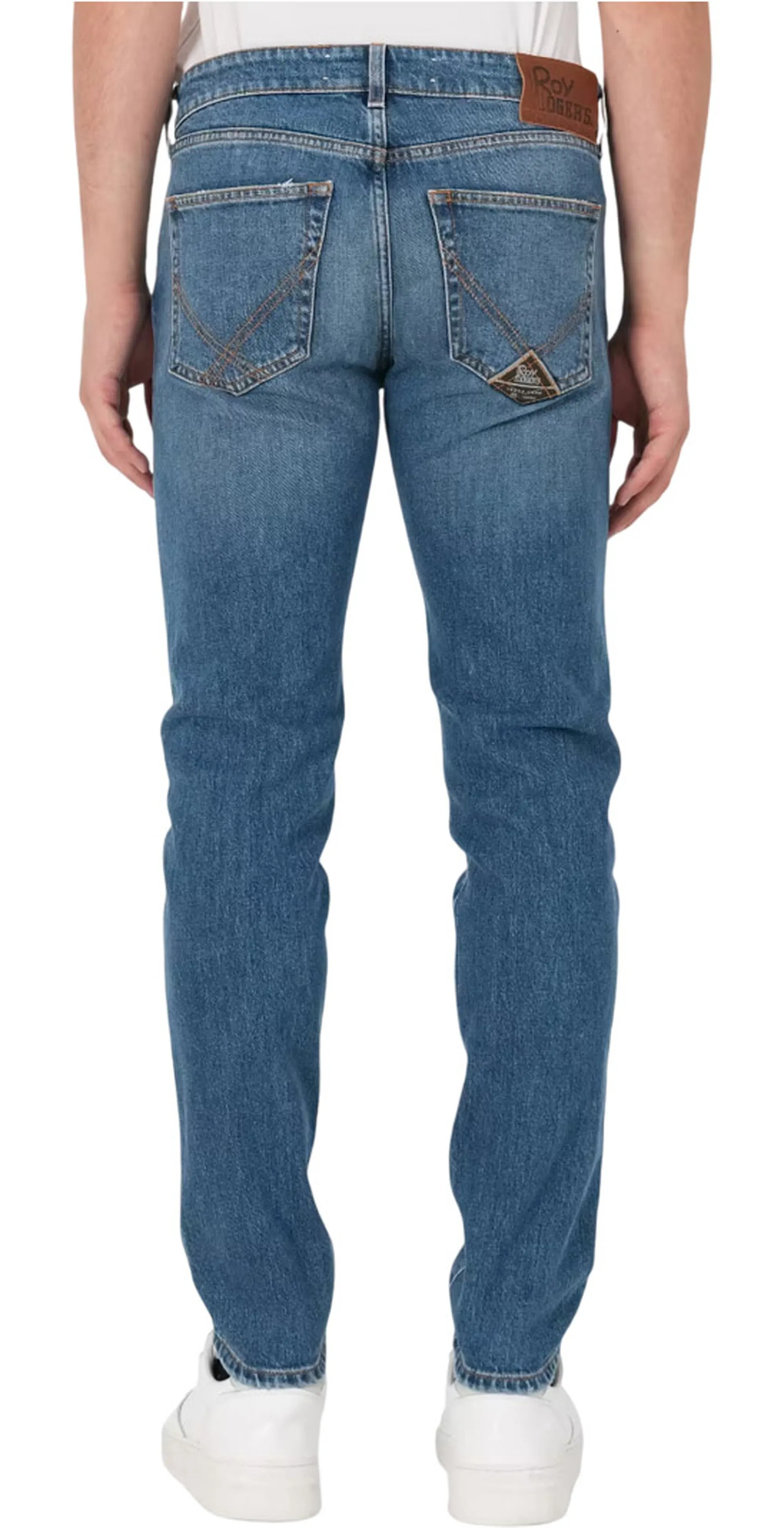 Roy Rogers Jeans Slim Leland Denim Chiaro Rru075D6452982 157886