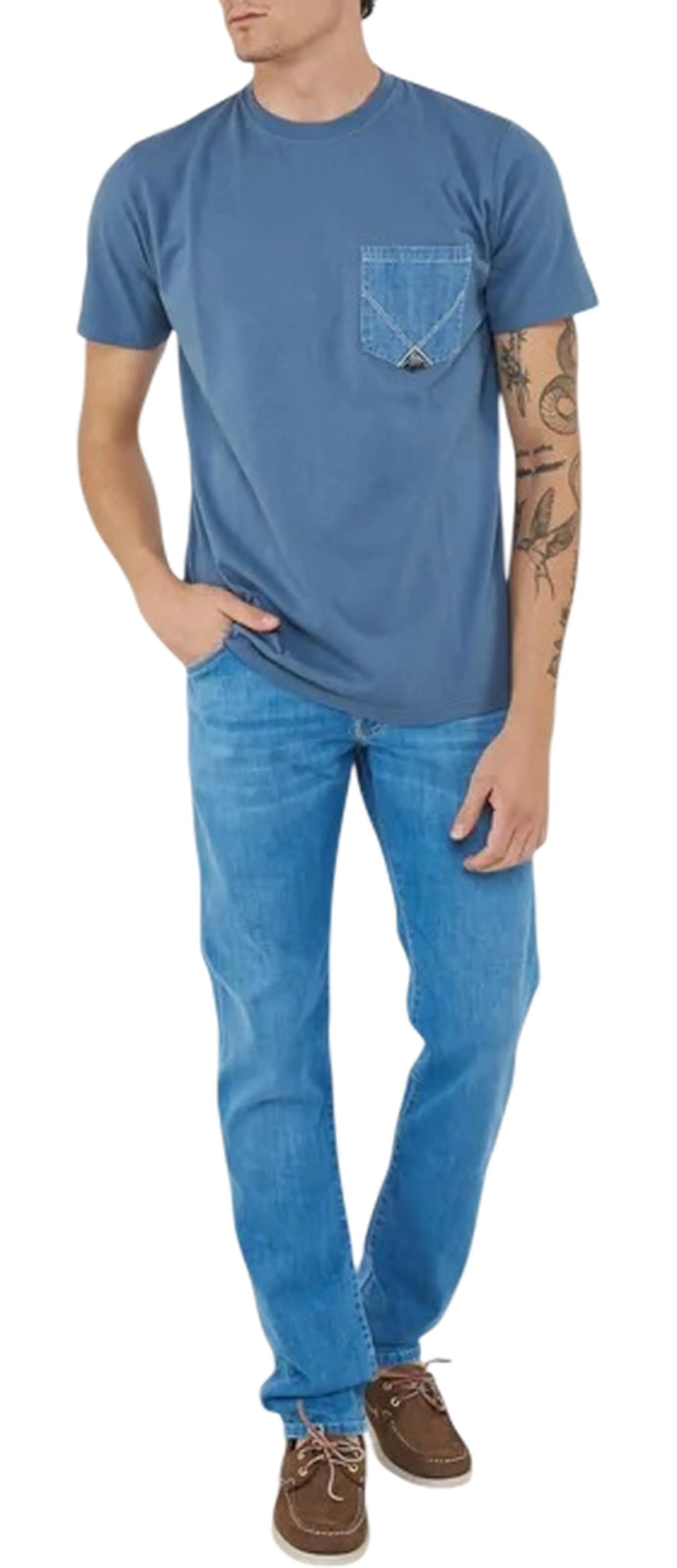 Roy Rogers T-Shirt Blu Rru90171Ca160111 183054