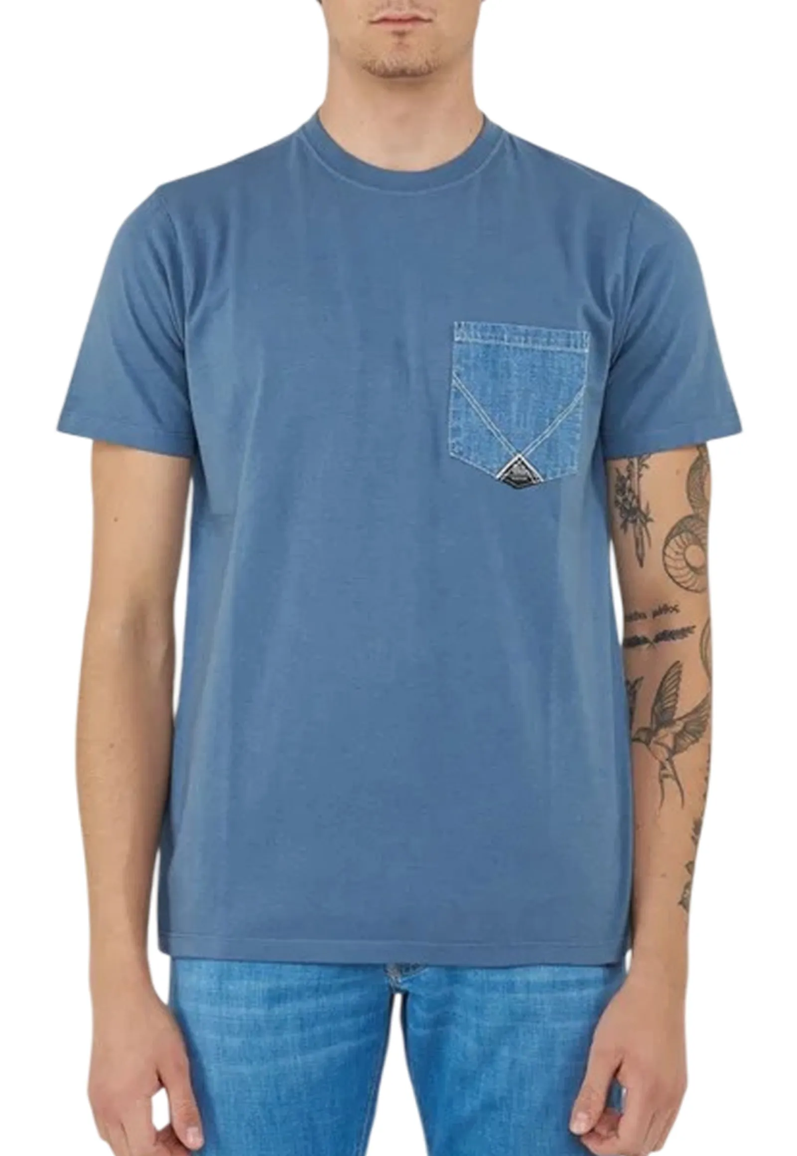 Roy Rogers T-Shirt Blu Rru90171Ca160111 183057