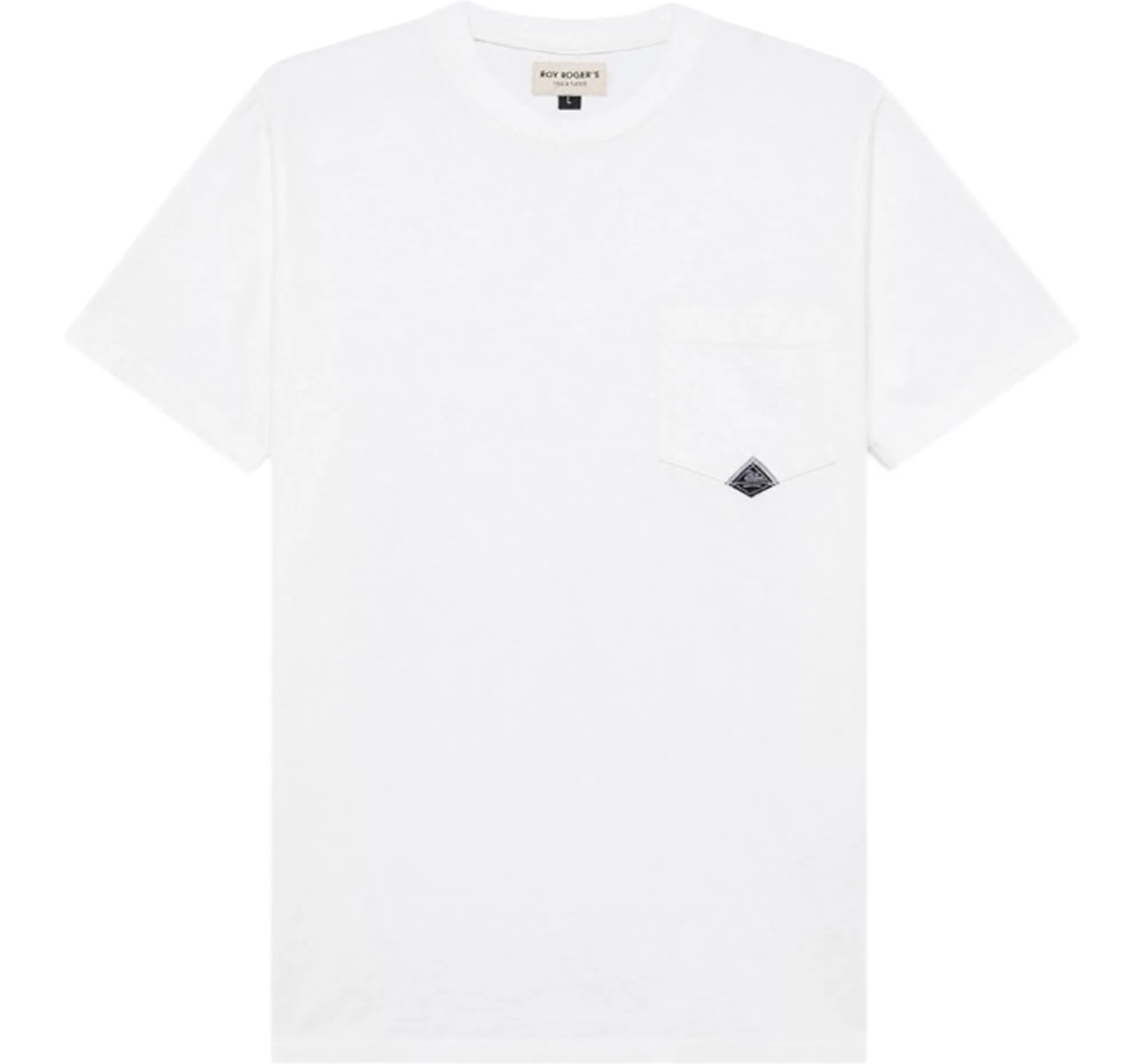 Roy Rogers B'T-Shirt Pocket In Jersey' White Rru634Ca160111 179583