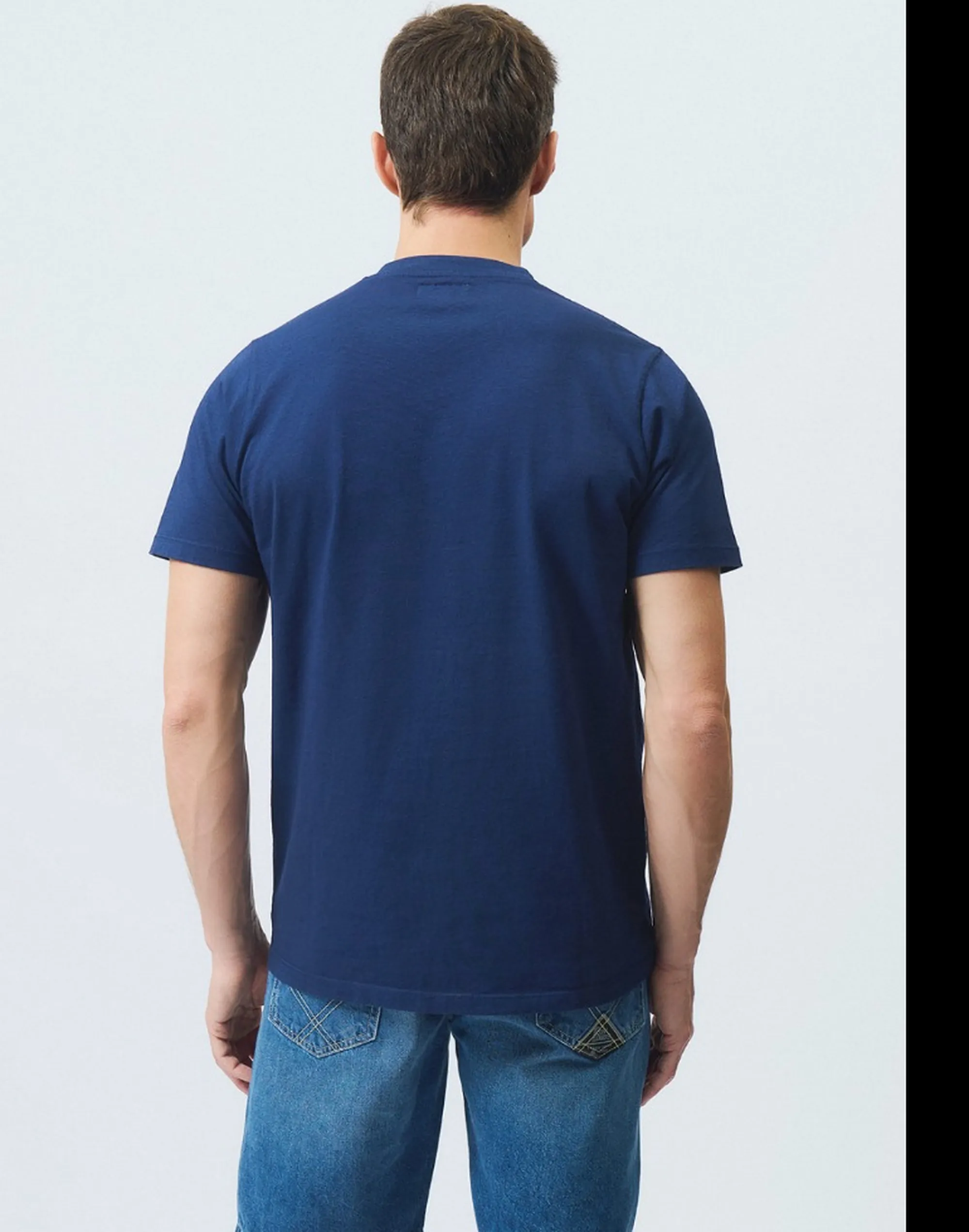 Roy Rogers B'T-Shirt Pocket In Jersey' Denim Rru634Ca160111 175868