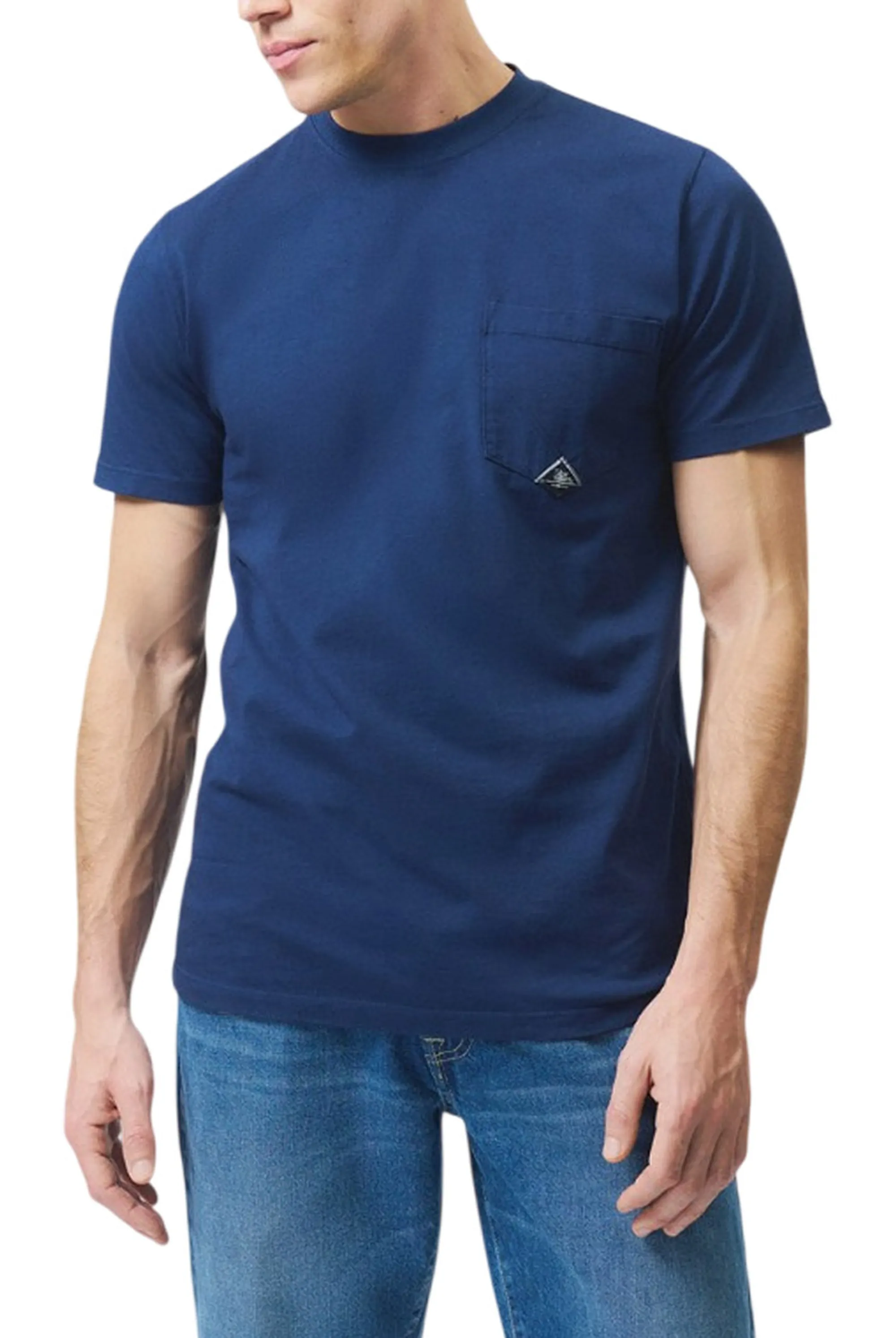 Roy Rogers B'T-Shirt Pocket In Jersey' Denim Rru634Ca160111 179559