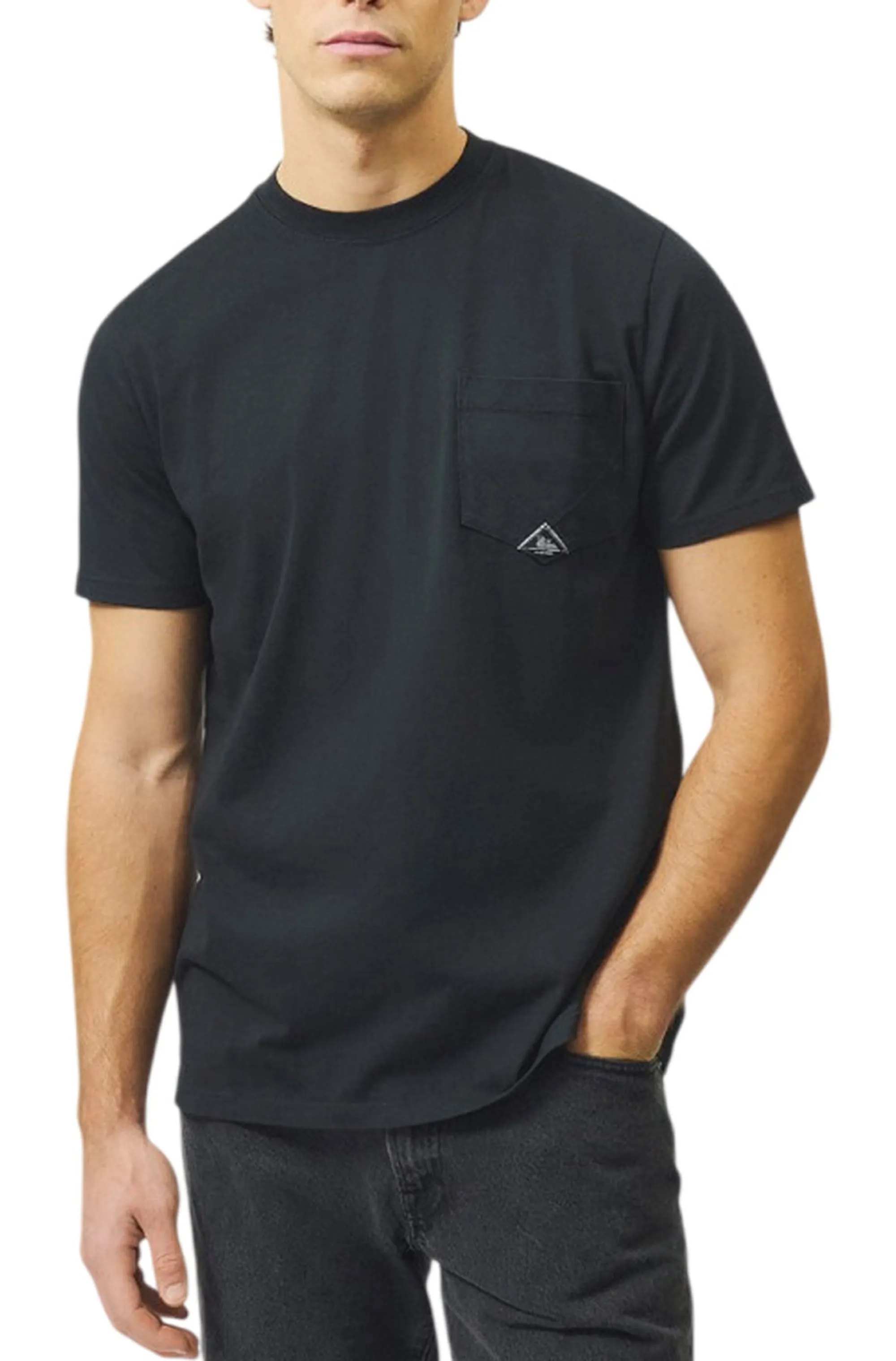 Roy Rogers B'T-Shirt Pocket In Jersey' Black Rru634Ca160111 179545