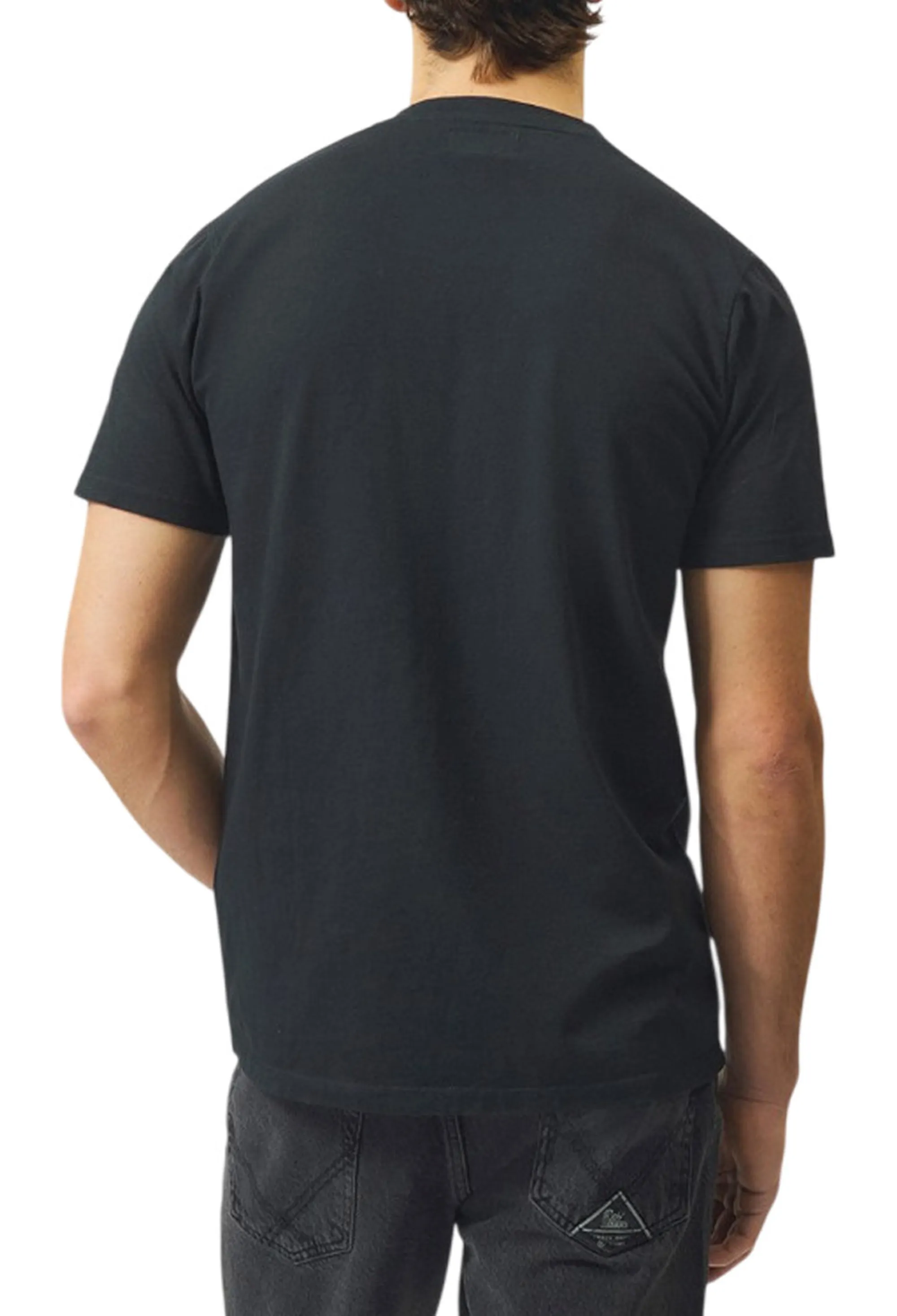 Roy Rogers B'T-Shirt Pocket In Jersey' Black Rru634Ca160111 179550