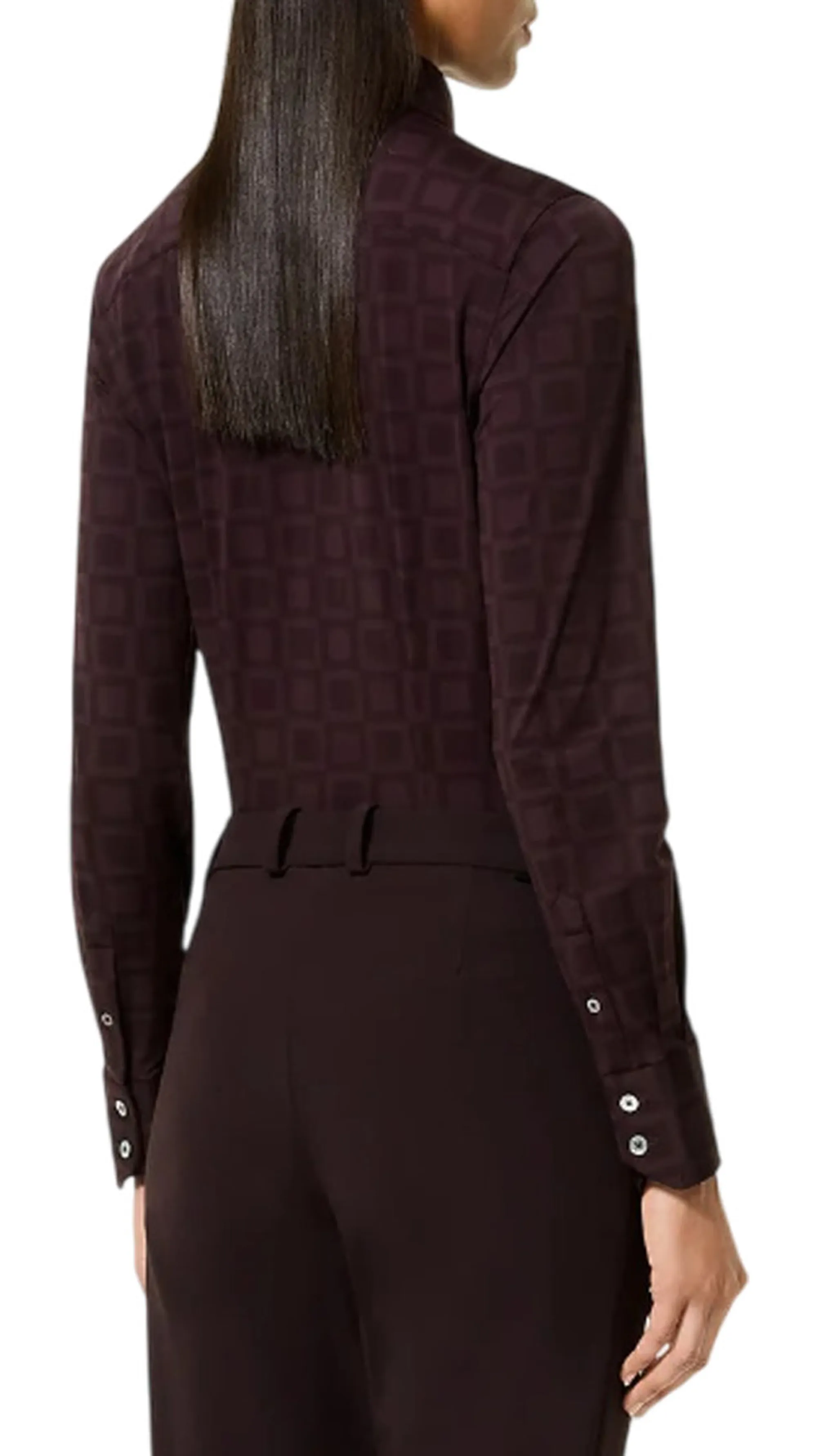 Rrd Camicia Dori Bordeaux W25815 157510