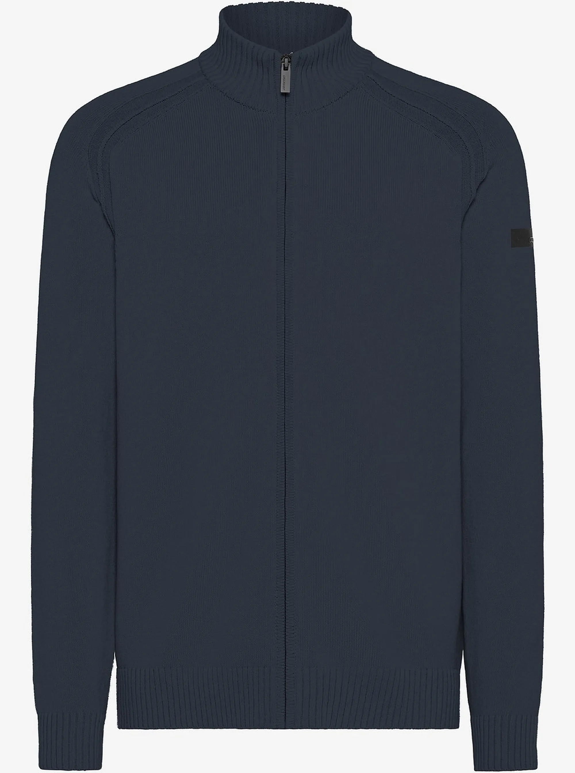 Rrd B'Cardigan Cotton Plain Full Zip' Blue Black W25142 157199