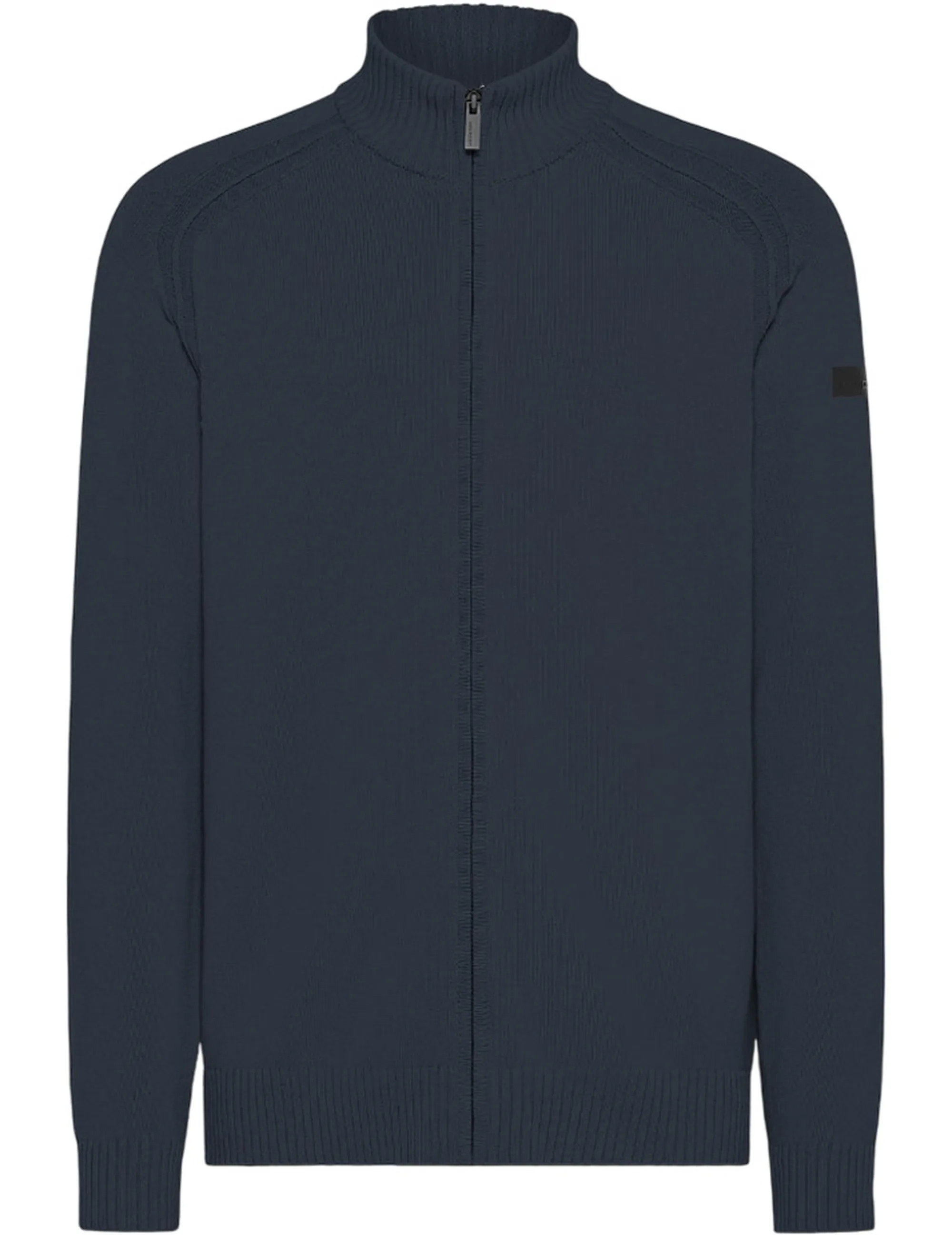 Rrd B'Cardigan Cotton Plain Full Zip' Blue Black W25142 157774