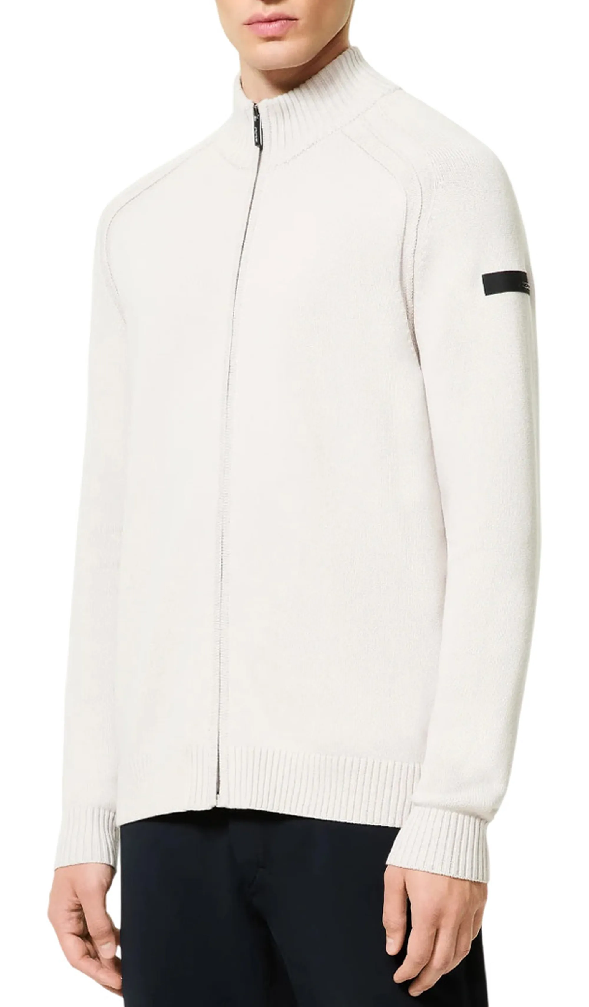 Rrd B'Cardigan Cotton Plain Full Zip' Ice W25142 157763