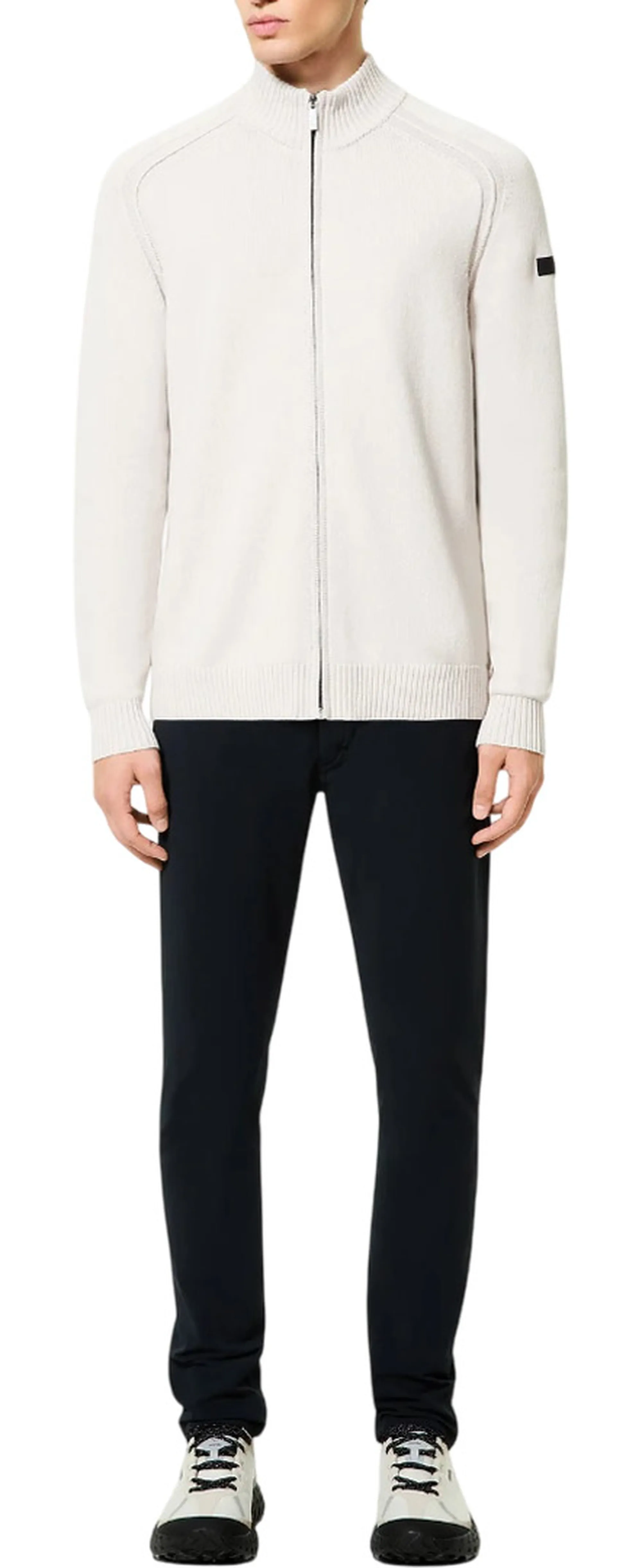 Rrd B'Cardigan Cotton Plain Full Zip' Ice W25142 157765