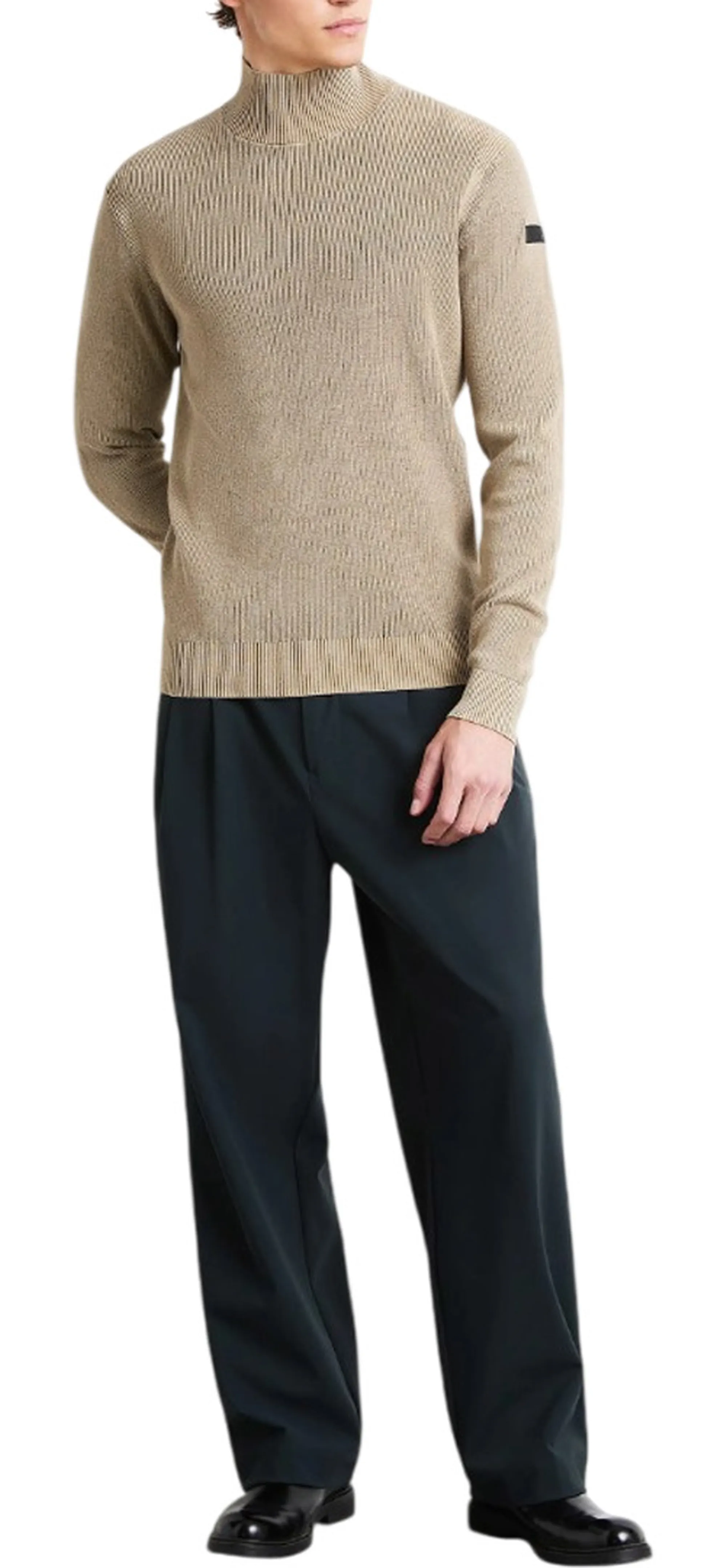 Rrd B'Cotton Techno Wash Turtleneck Turtleneck' Sandal W26150 191720