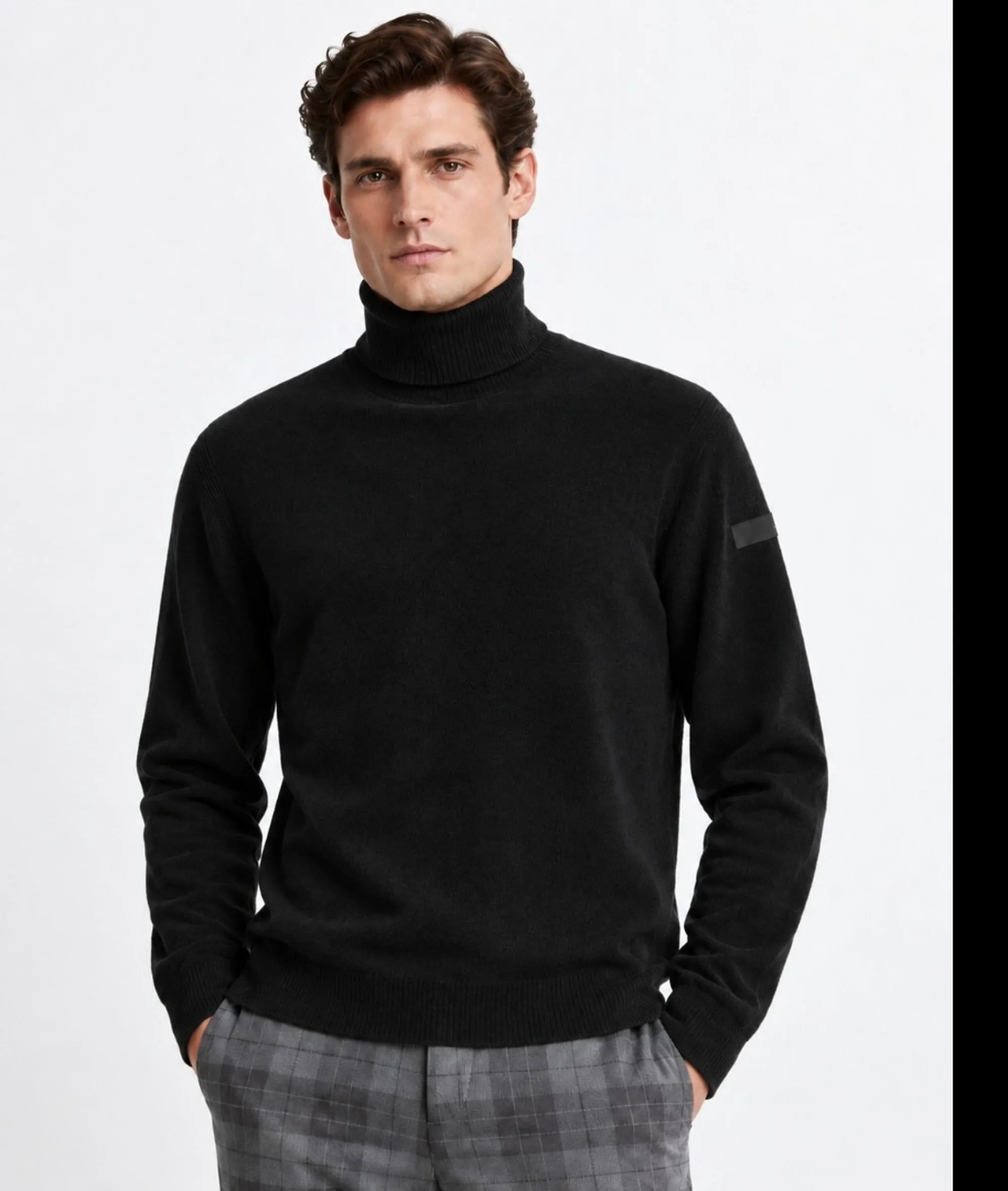 Rrd B'Velvet Turtleneck' Black W26133 190578