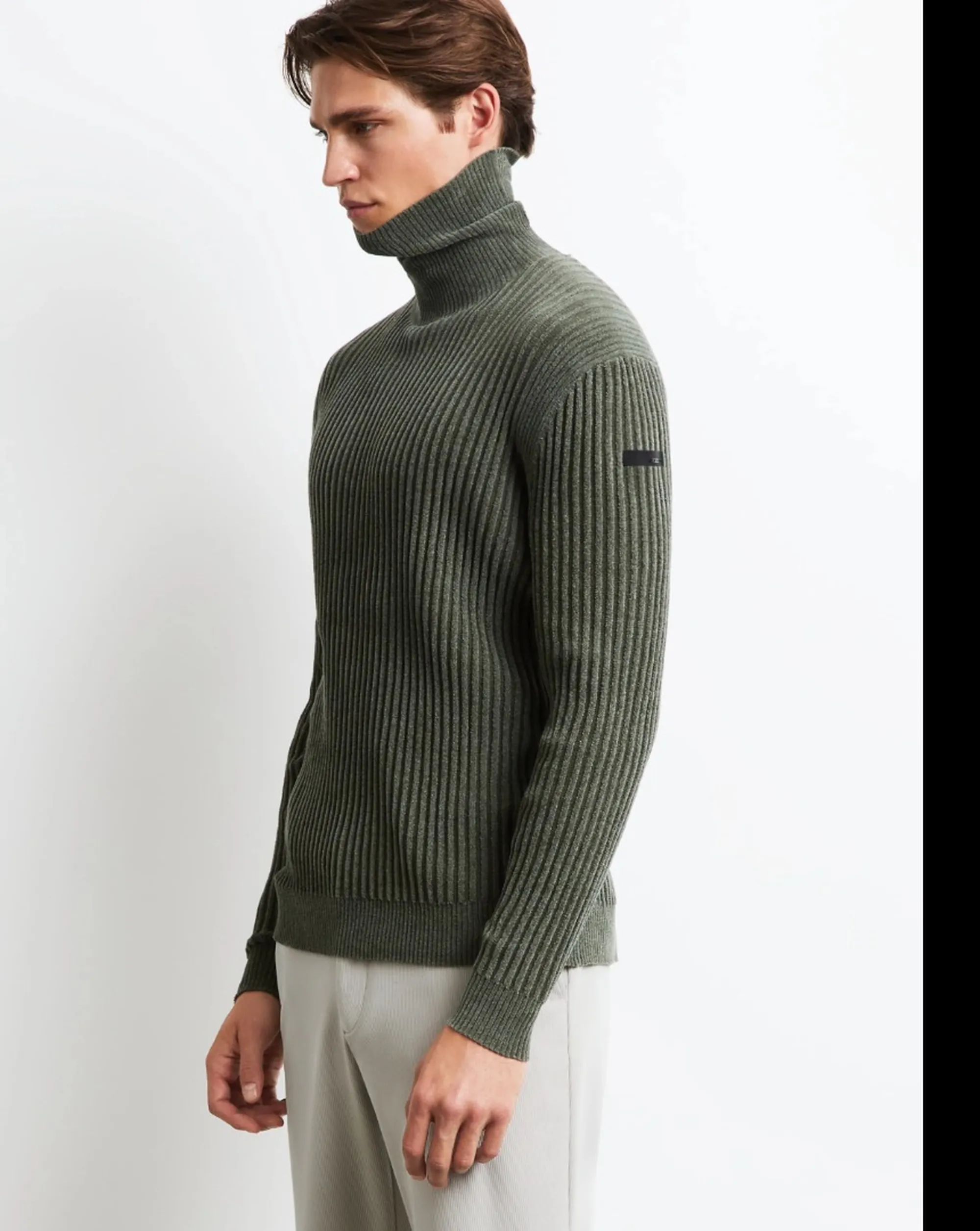 Rrd B'Velvet Rave Turtleneck' Forest Green W26138 190700