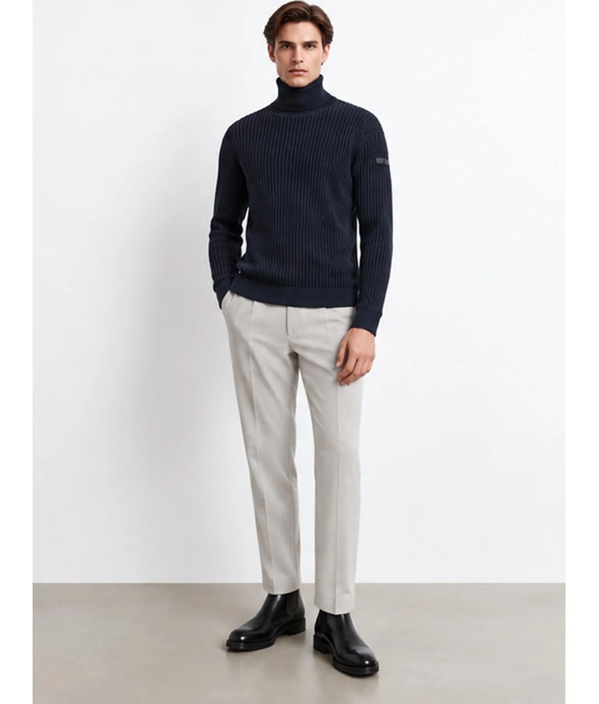 Rrd B'Velvet Rave Turtleneck' Ultramarine W26138 190707
