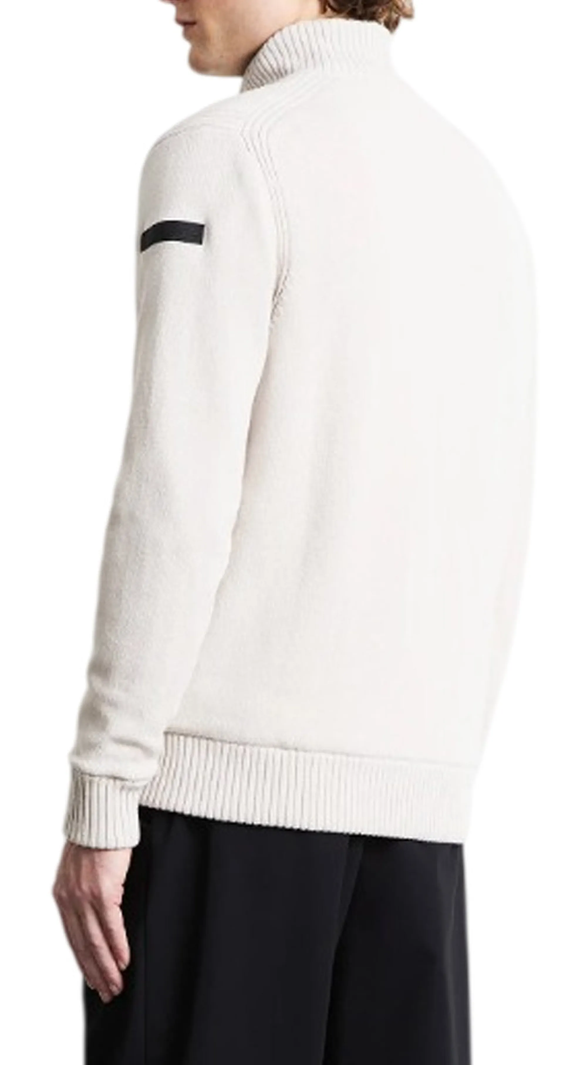 Rrd Giubbino Cotton Plain Velvet Rib Full Zip Soft Ice W26142 192424