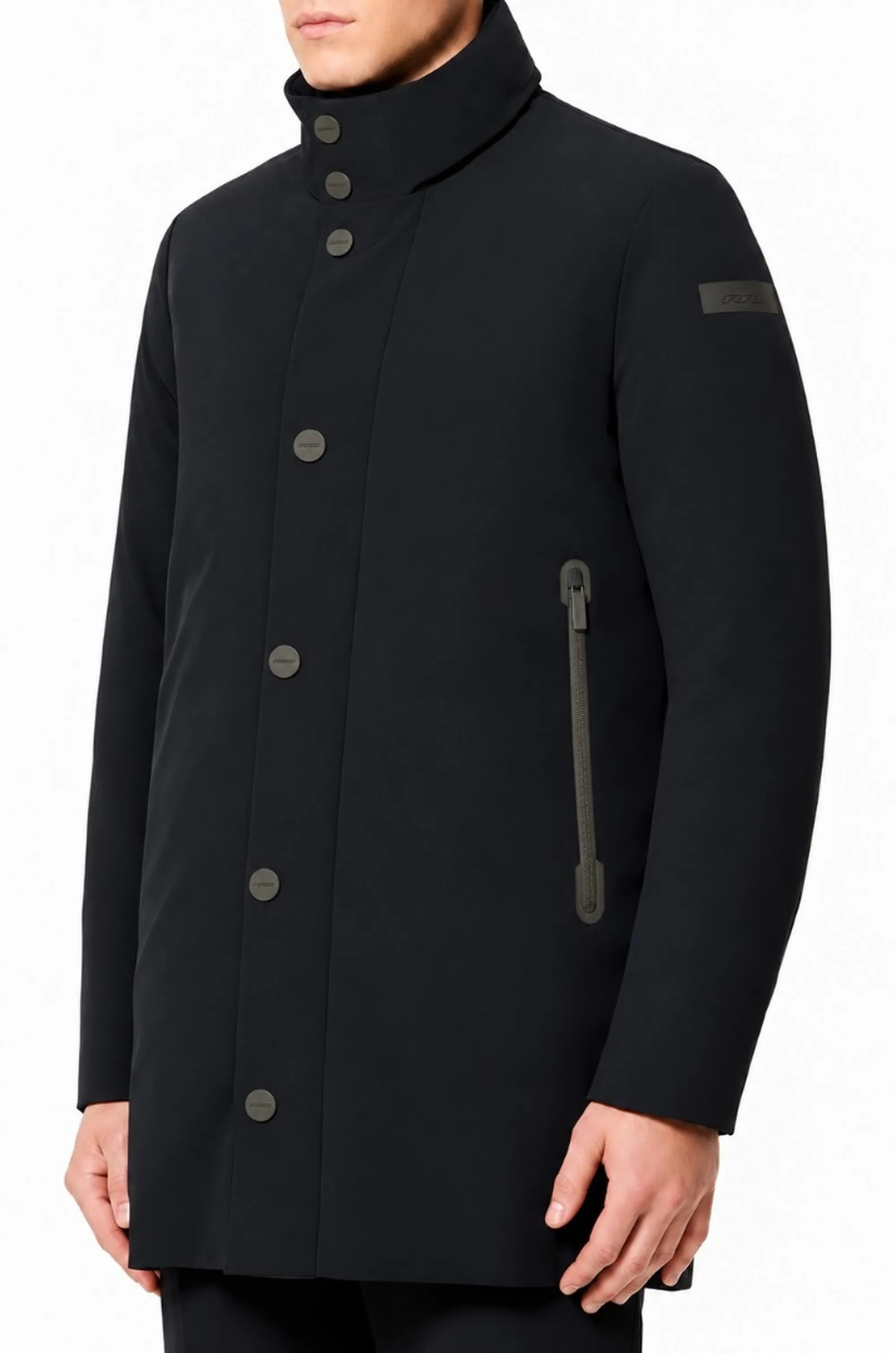 Rrd B'Montecristo Floating Raincoat Jacket' Blue Black W26060 200350
