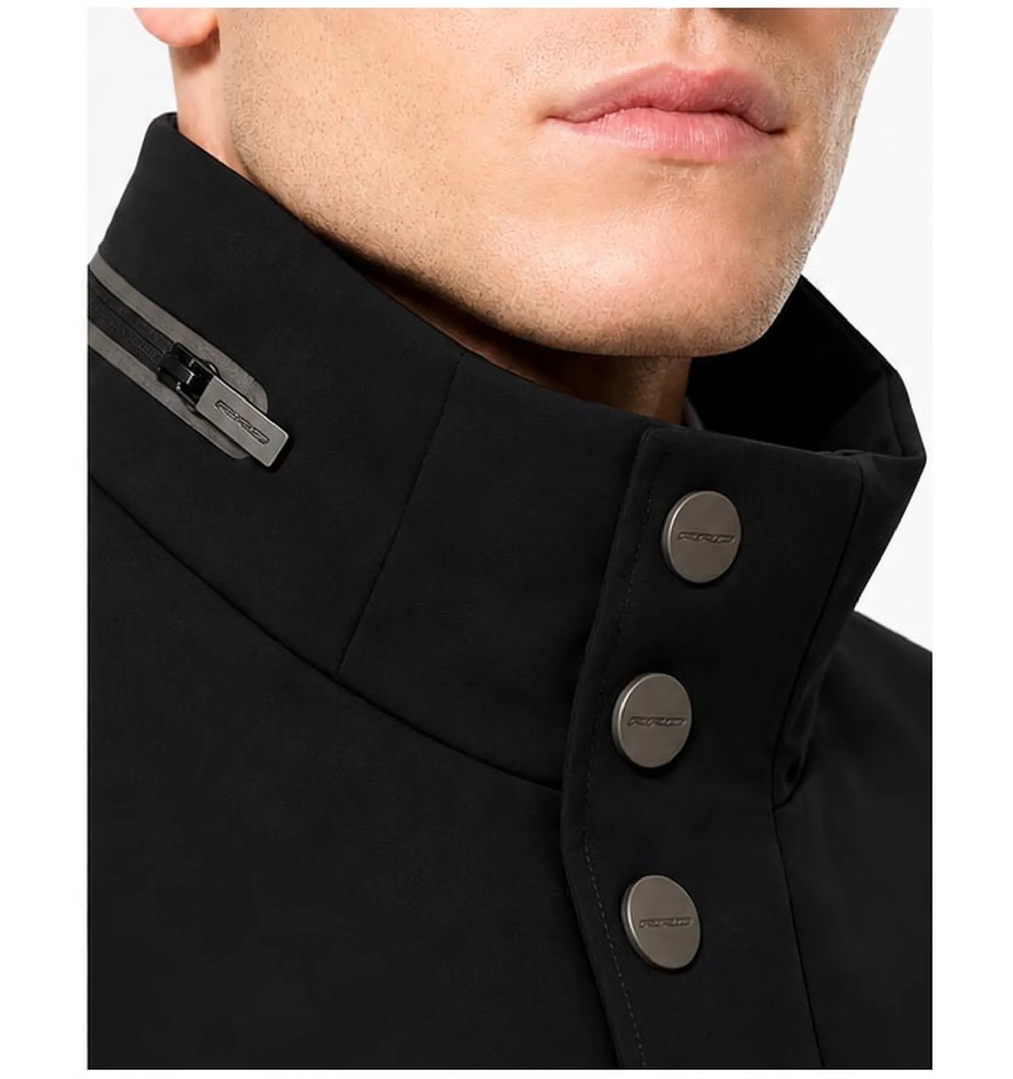 Rrd B'Montecristo Floating Raincoat Jacket' Black W26060 200354