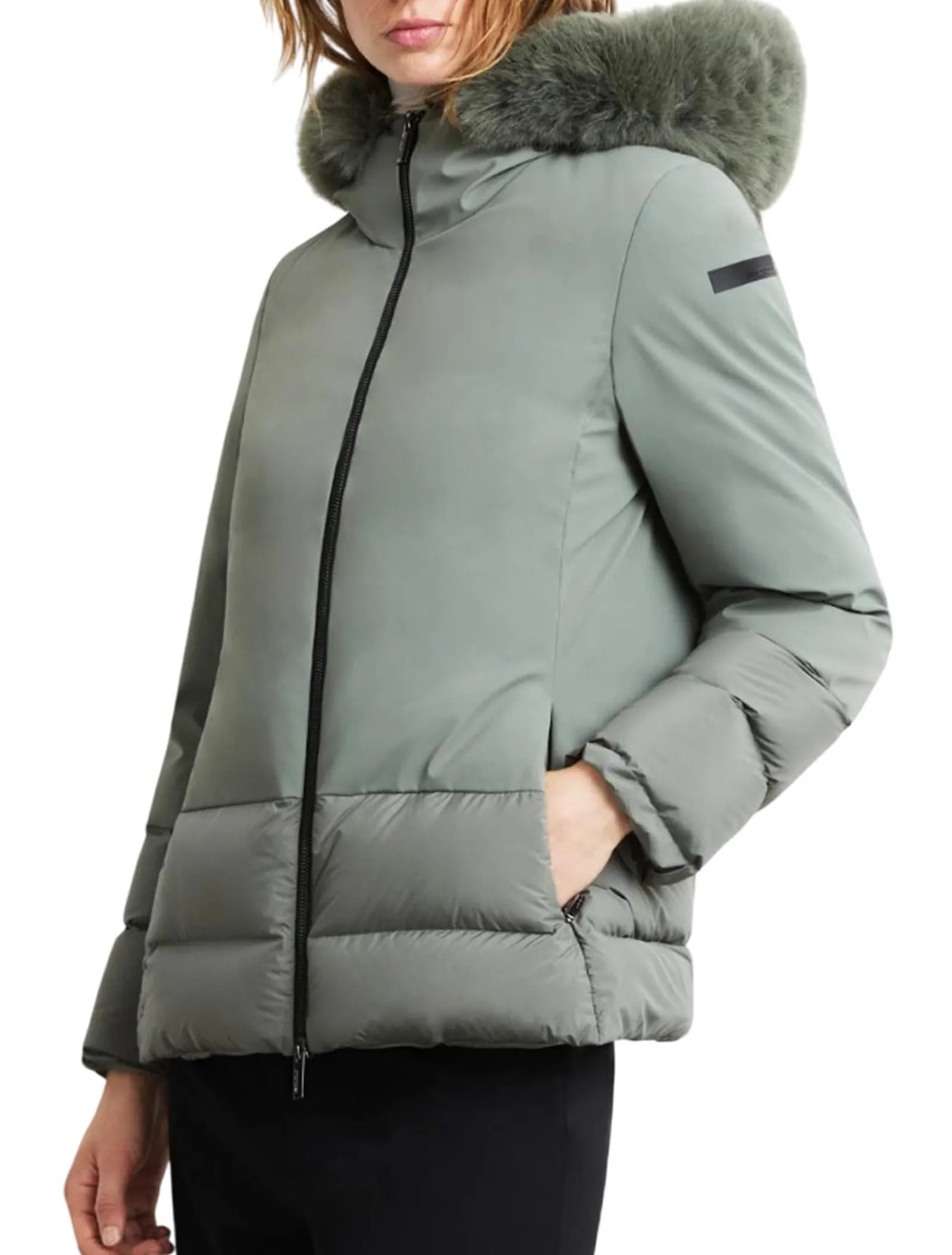 Rrd Giubbino Montecristo Hybrid Hood Fur Fern W26509F 198756