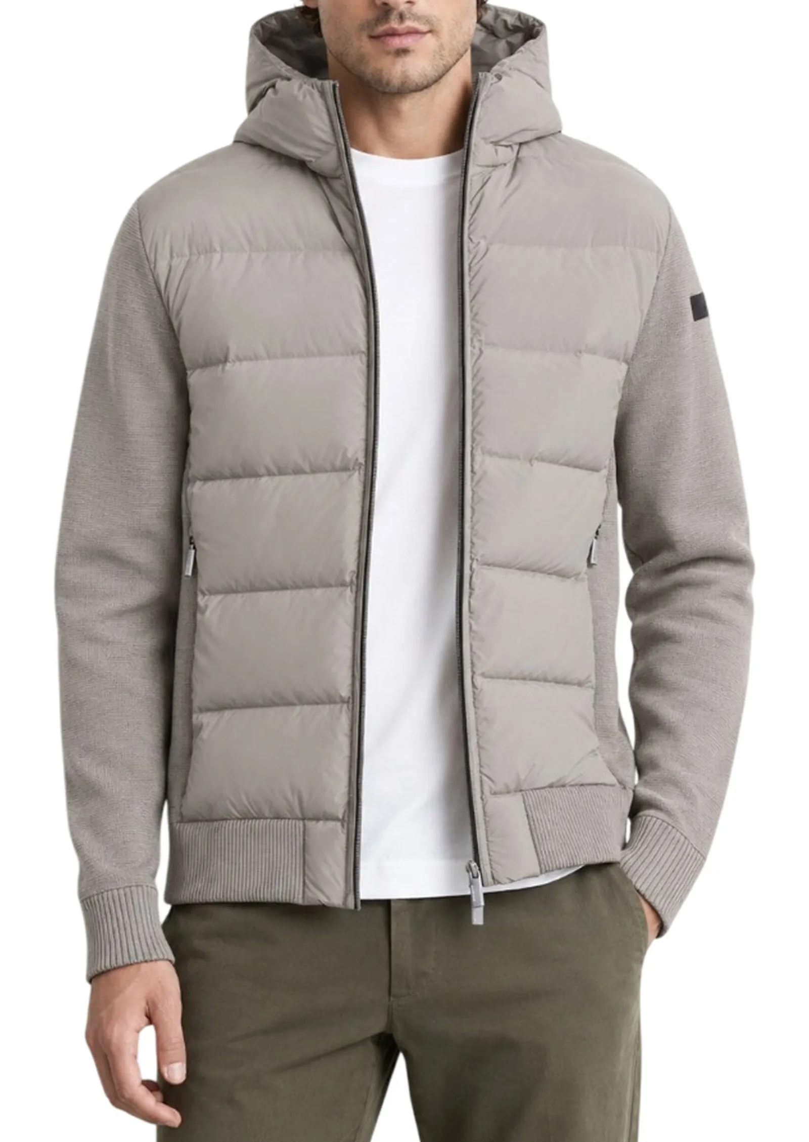 Rrd Giubbino New Amos Cotton Hybrid Duck White Sand W26126 192382