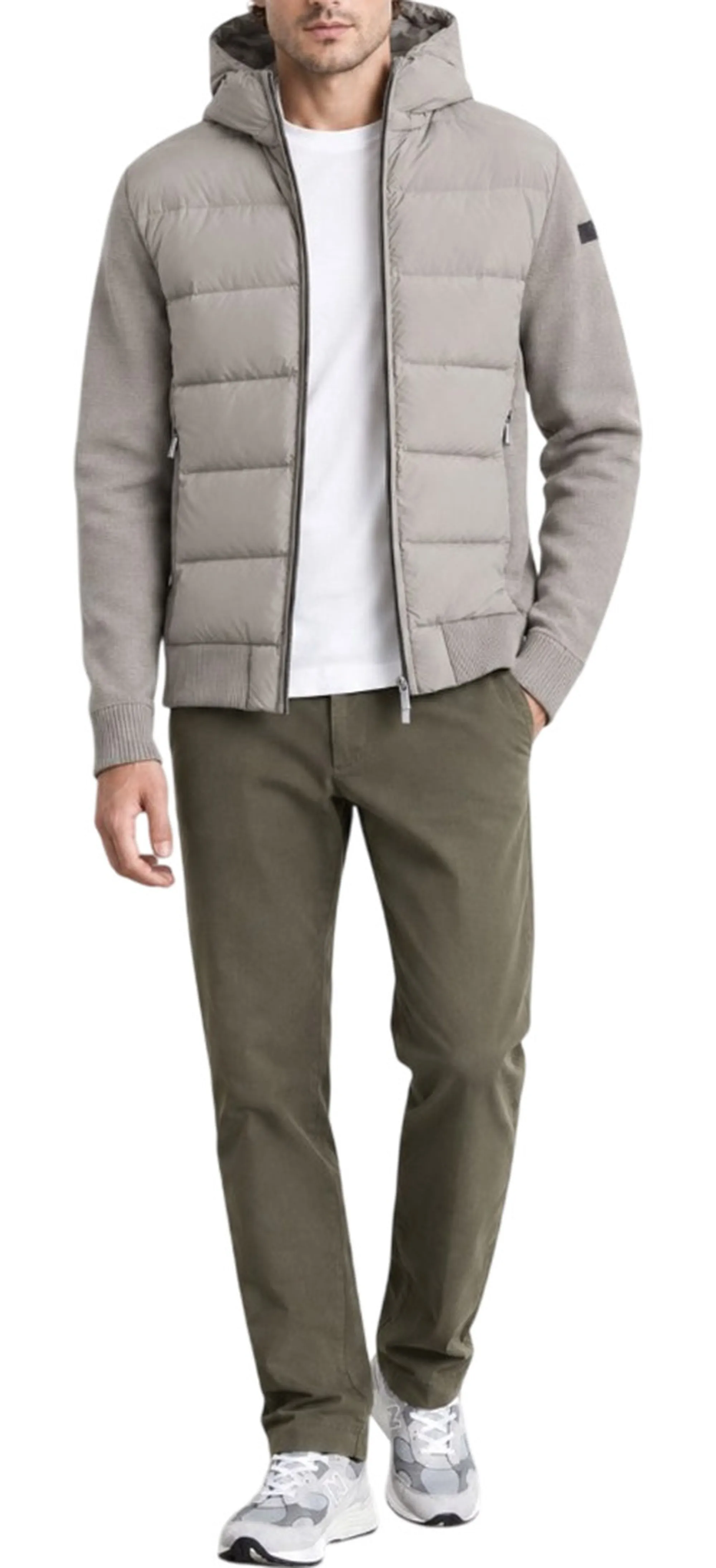 Rrd Giubbino New Amos Cotton Hybrid Duck White Sand W26126 192384