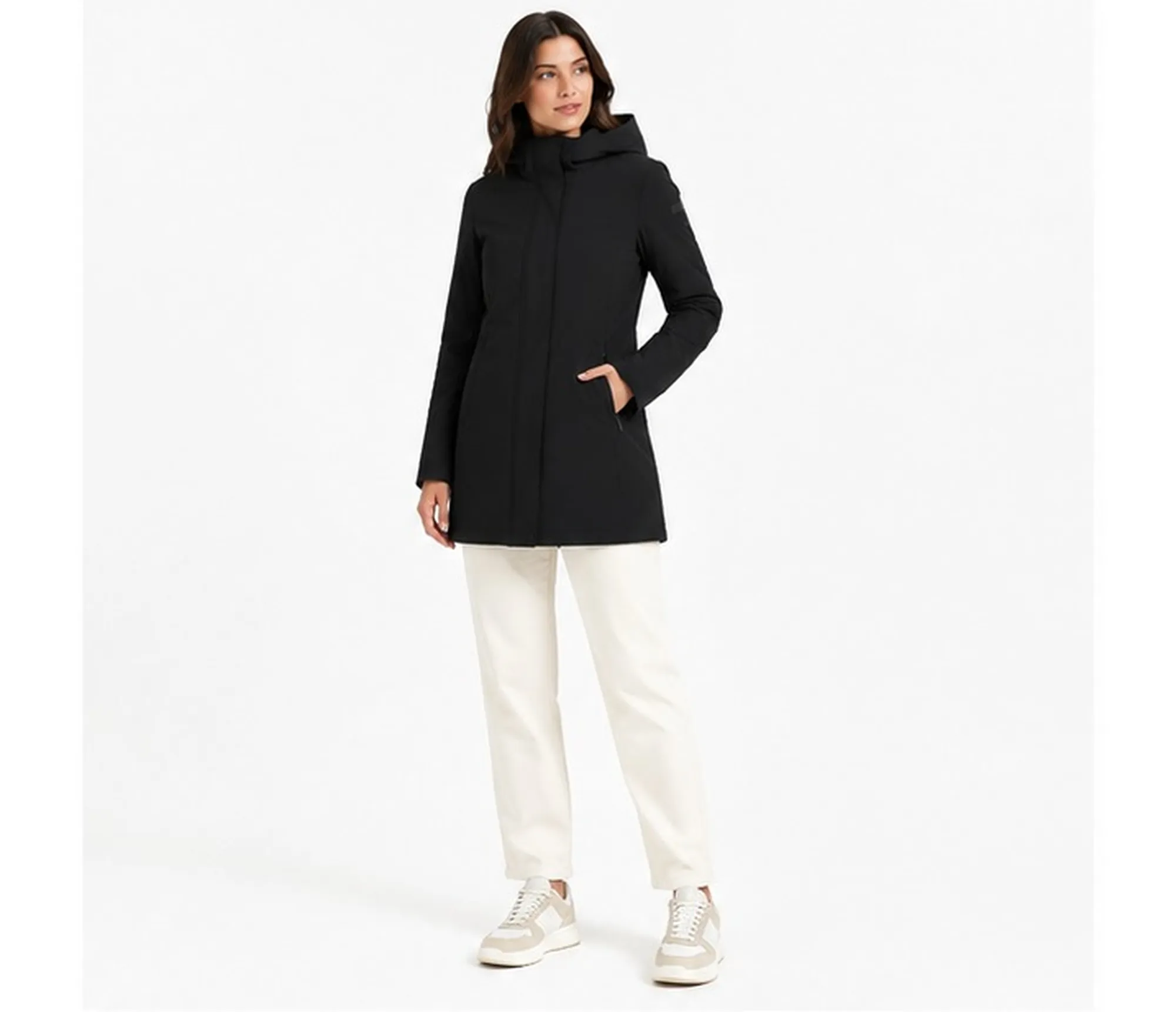 Rrd Giubbino Winter Long Nero W24502 186102