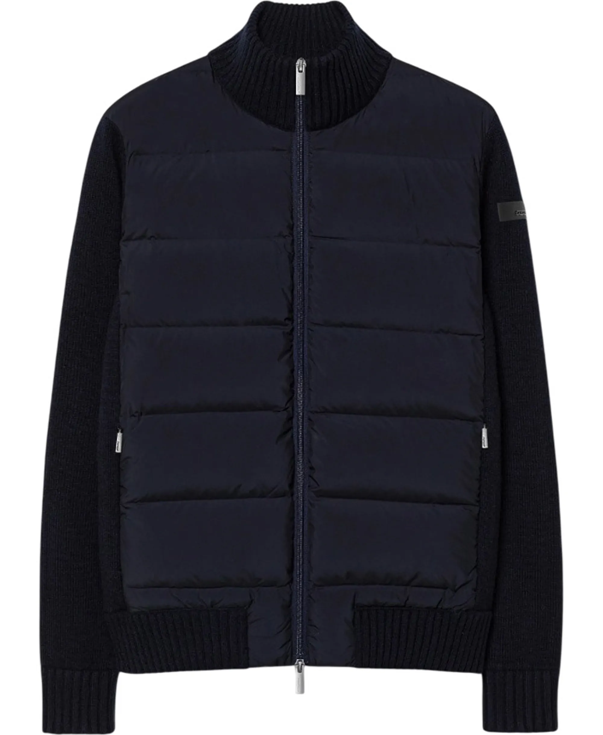 Rrd Giubbino Wool Cash 7 Hybrid Duck Soft Blue Black W26177 192395