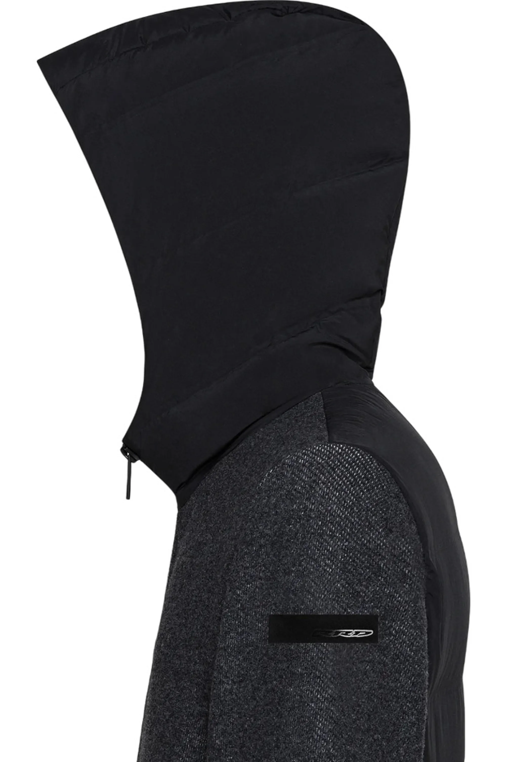 Rrd B'Giubbino Woolharrd Duck Hood Zip Soft' Black W25188 162323